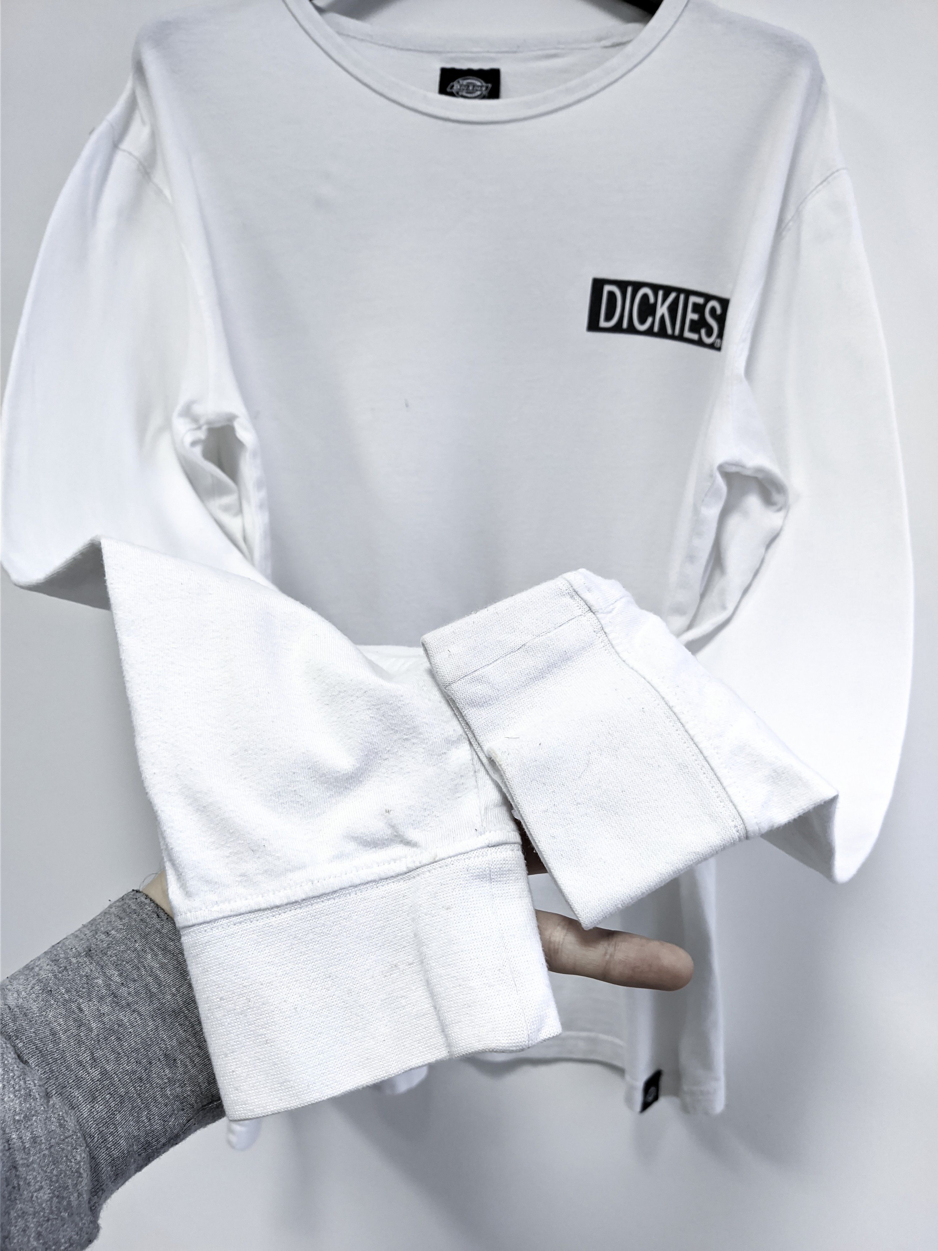 Dickies Dickies long sleeve big logo white Size US L / EU 52-54 / 3 - 6 Thumbnail