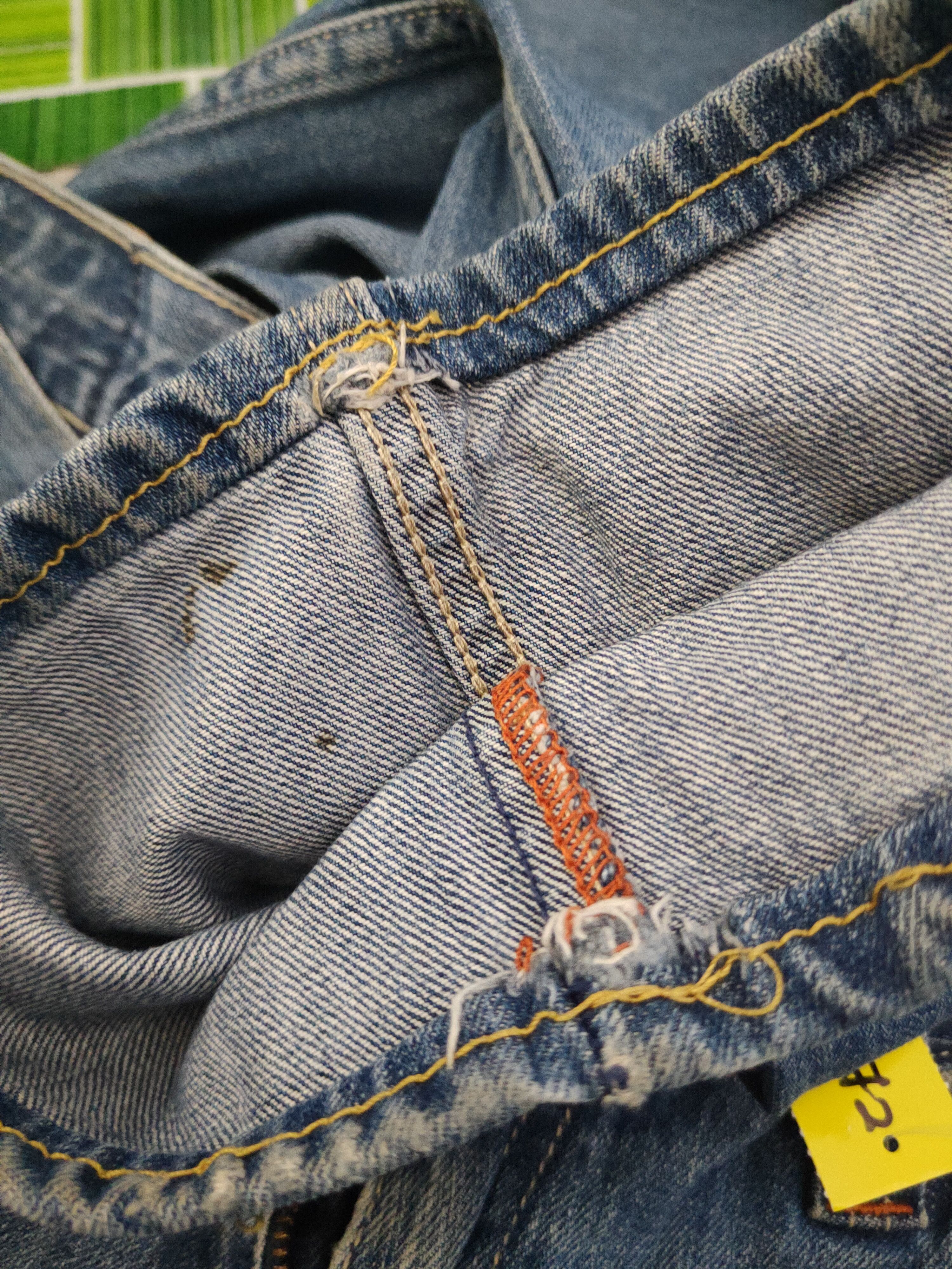 U.S. Polo Assn. DL U.S Polo Assn. Blue Distressed Ripped Jeans #1372 Size US 36 / EU 52 - 15 Thumbnail