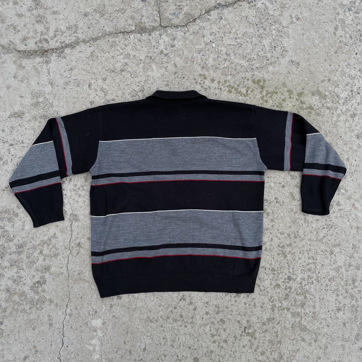 Lacoste Vintage Lacoste Sweater Zip 1/4 90s Y2K Style USA Size US L / EU 52-54 / 3 - 2 Thumbnail