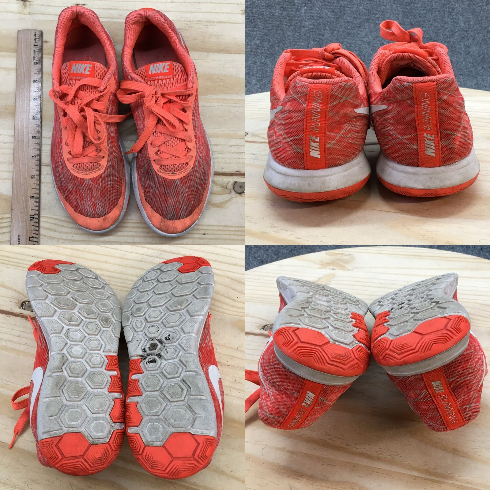 Nike Nike Flex Experience RN Running Sneaker Orange Low Top Womens 8 844673-800 Size M / US 6-8 / IT 42-44 - 8 Thumbnail