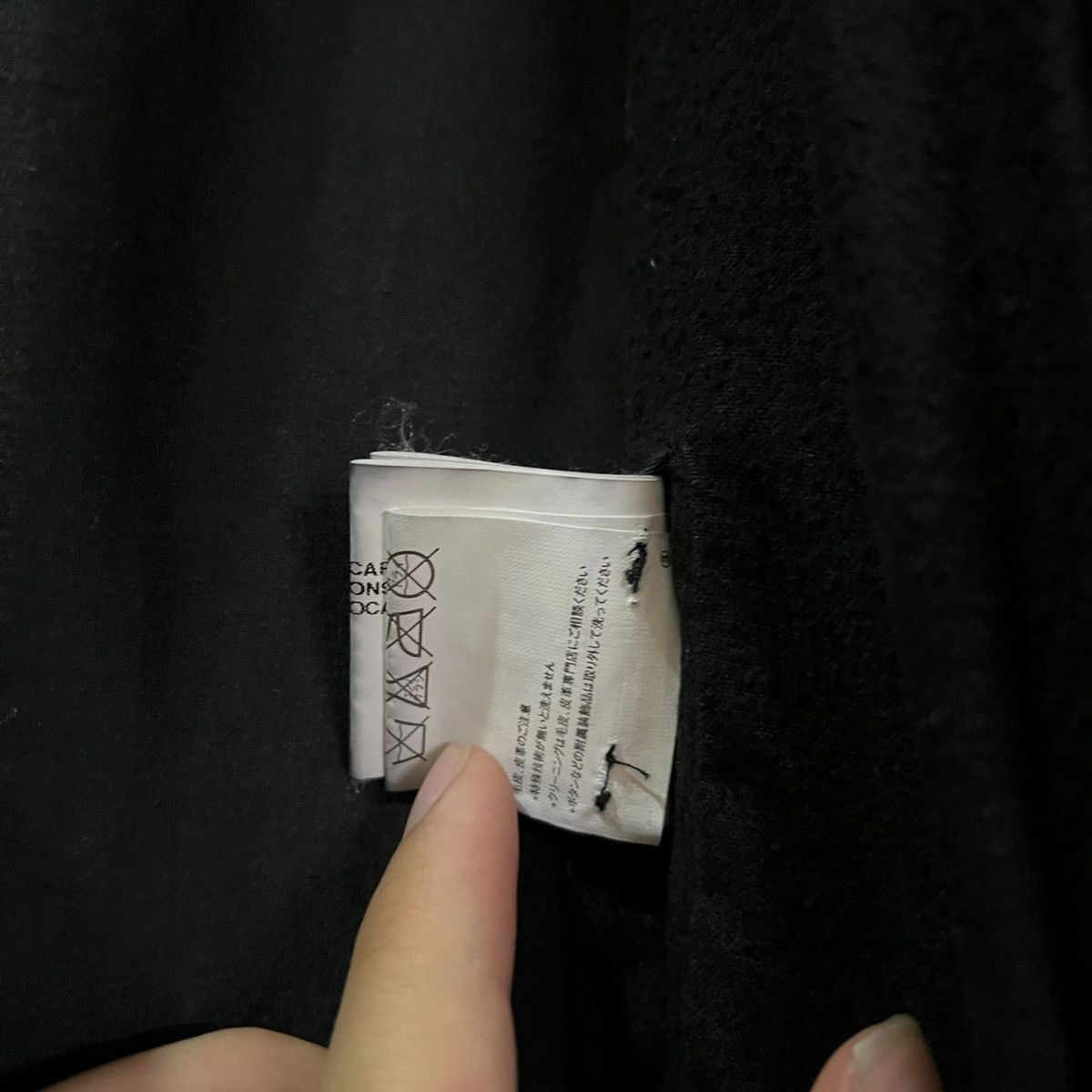 Rick Owens Rick Owen’s fw06 goat fishtail jacket Size US XS / EU 42 / 0 - 7 Thumbnail