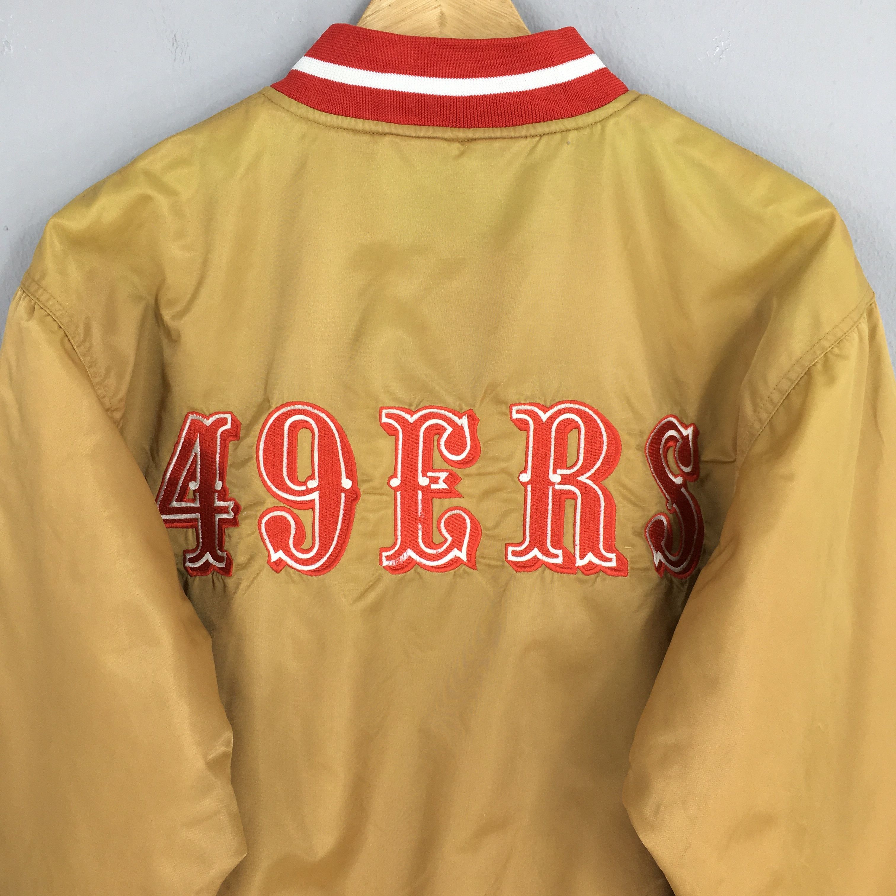 NFL Vintage San Francisco 49ers NFL Satin Jacket Medium Size US M / EU 48-50 / 2 - 2 Thumbnail