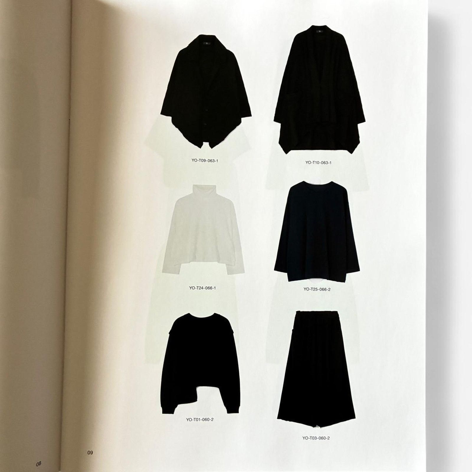 Japanese Brand × Yohji Yamamoto Y’s by Yohji Yamamoto 2024- 2025 AW catalog collection Book Size ONE SIZE - 2 Thumbnail