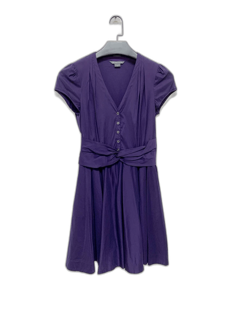 Emporio Armani New Armani Purple Dress Size 2 Size XS / US 0-2 / IT 36-38 - 1 Thumbnail