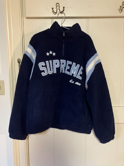 Supreme FW23 Arc Half Zip Fleece Pullover | Grailed