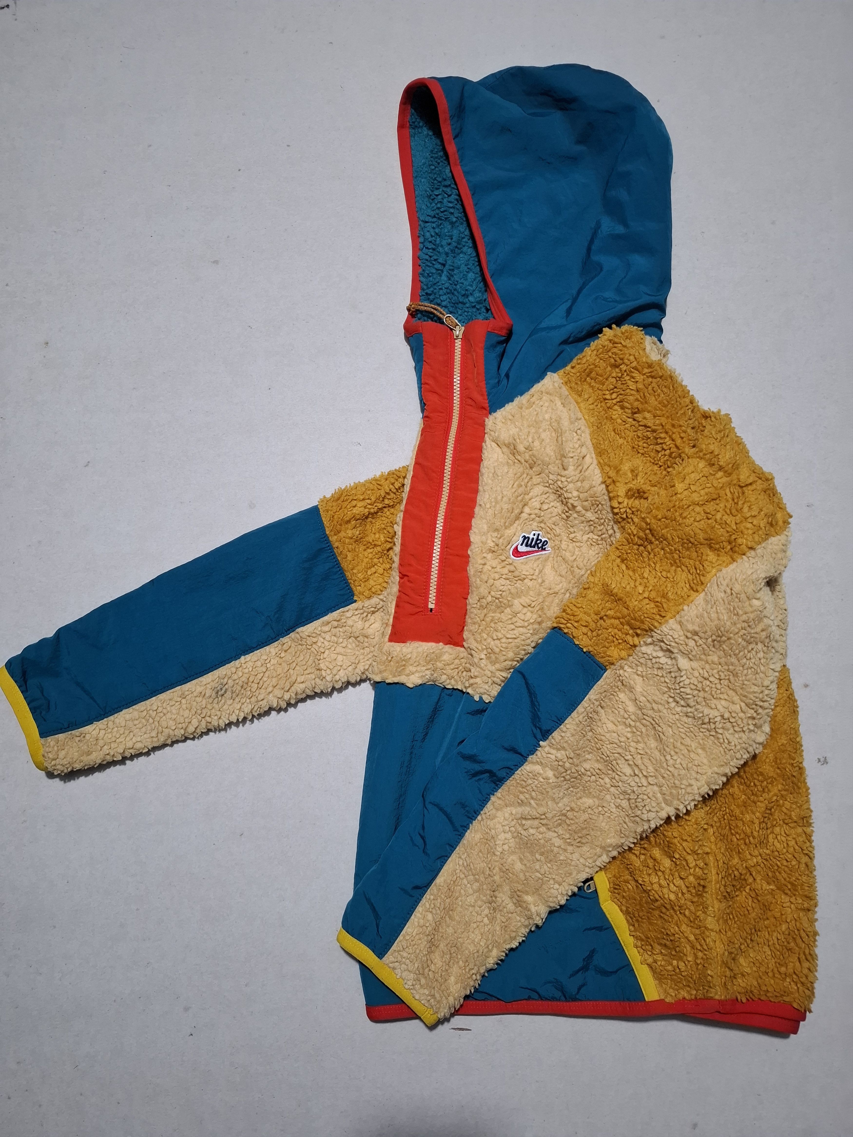 Nike Nike Fleece Sherpa Half Zip Pull Over Retro Jacket L Size US M / EU 48-50 / 2 - 1 Thumbnail