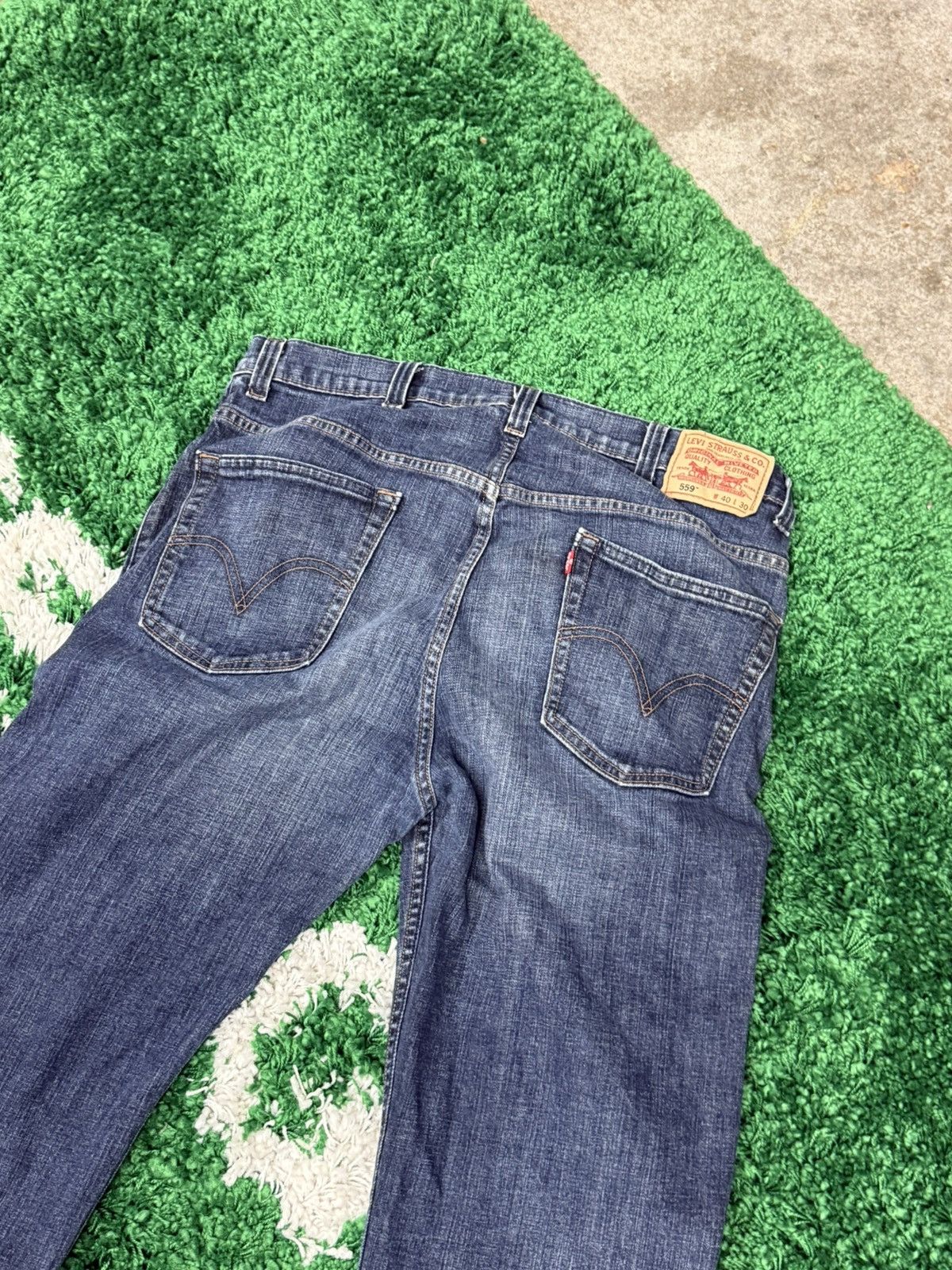 Levi's Levi's 559 Denim Jeans Distressed! Size 40 x 30 Size US 40 / EU 56 - 5 Thumbnail