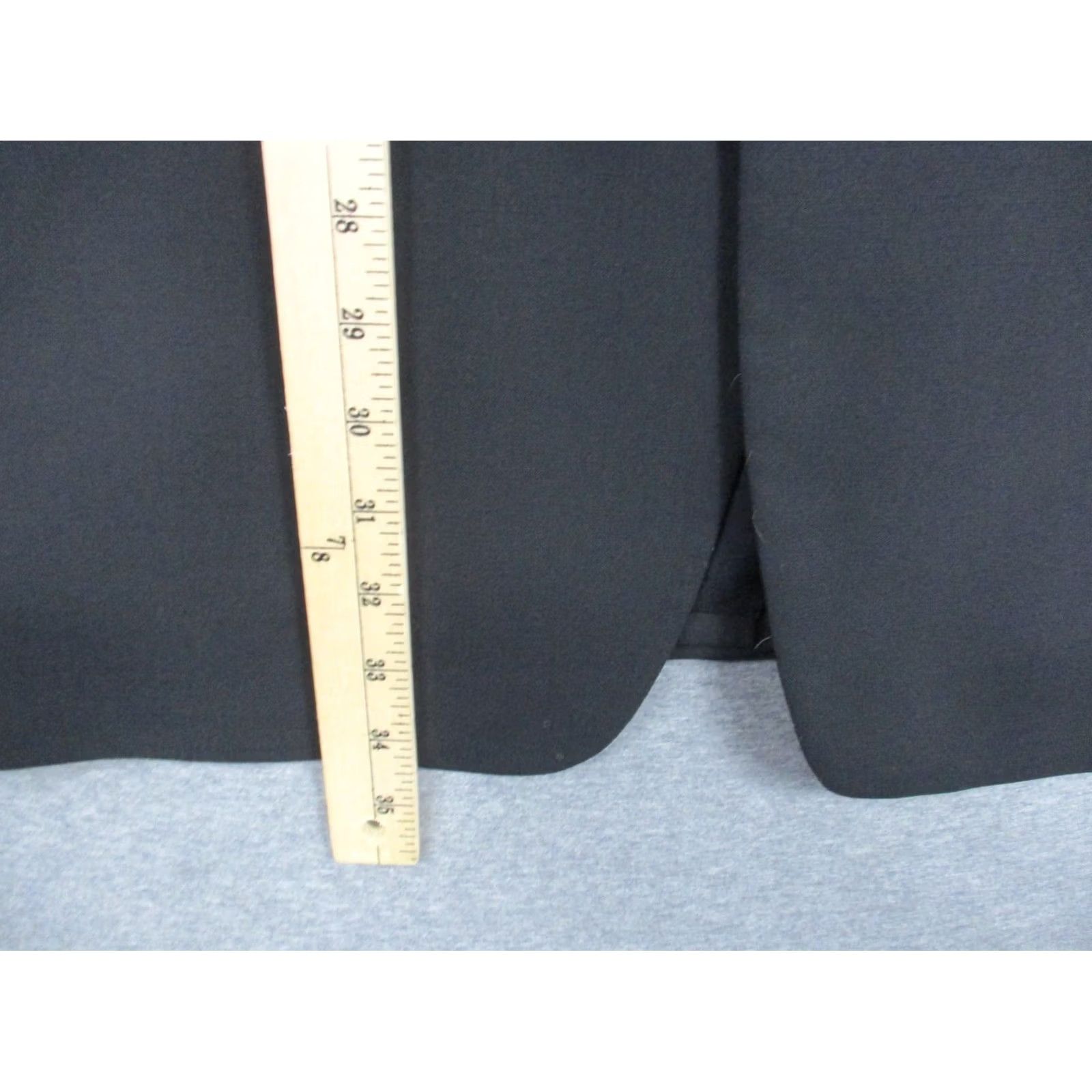 Brooks Brothers VINTAGE Brooks Brothers 346 Blazer 48L Wool Stretch Jacket Black Mens Blazer Size 48R - 6 Thumbnail