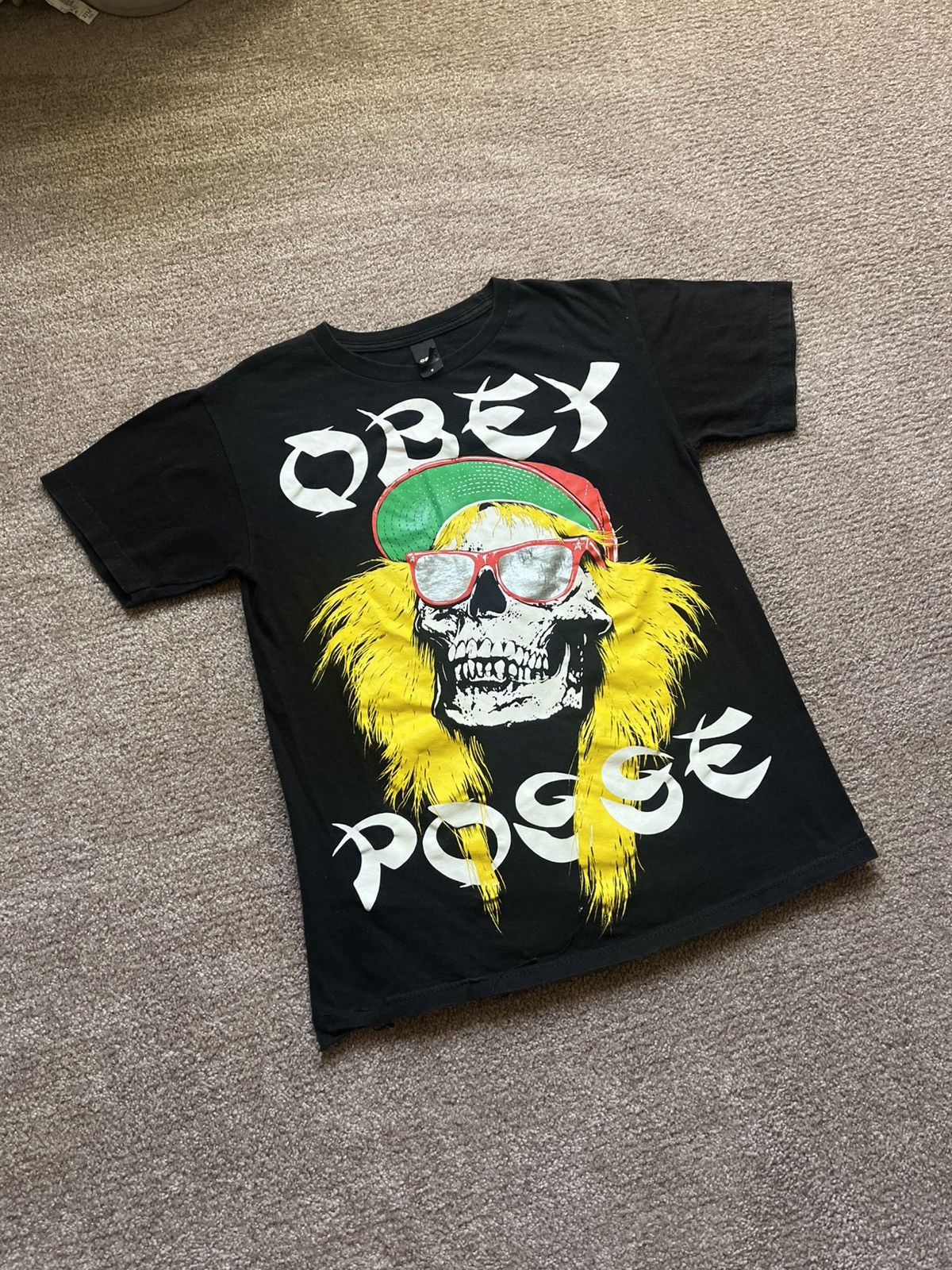 Obey VTG 00’s / Y2K Obey Posse Black Tee Size US S / EU 44-46 / 1 - 2 Thumbnail