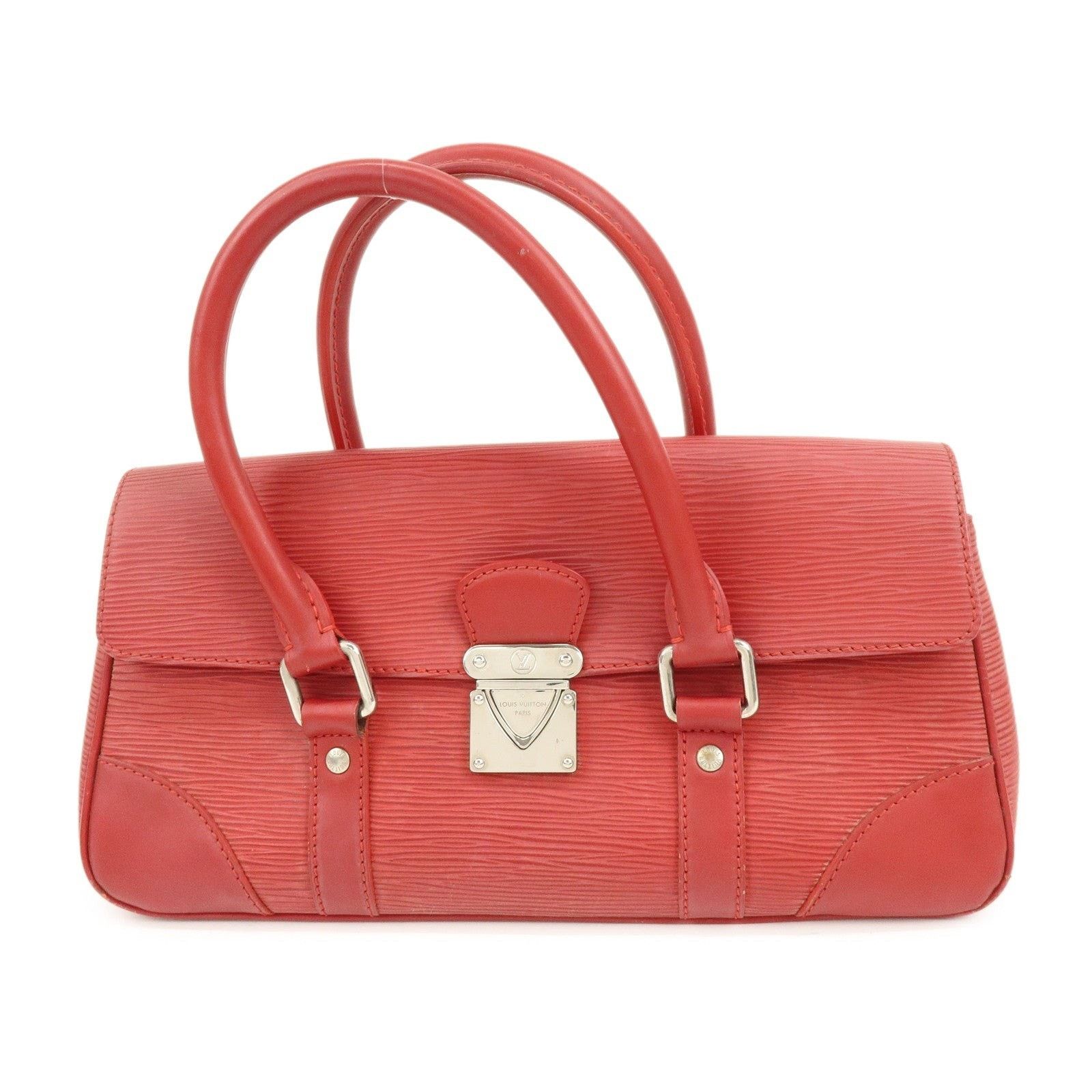 Louis Vuitton Louis Vuitton Epi Segur PM Satchel Red Size ONE SIZE - 1 Thumbnail