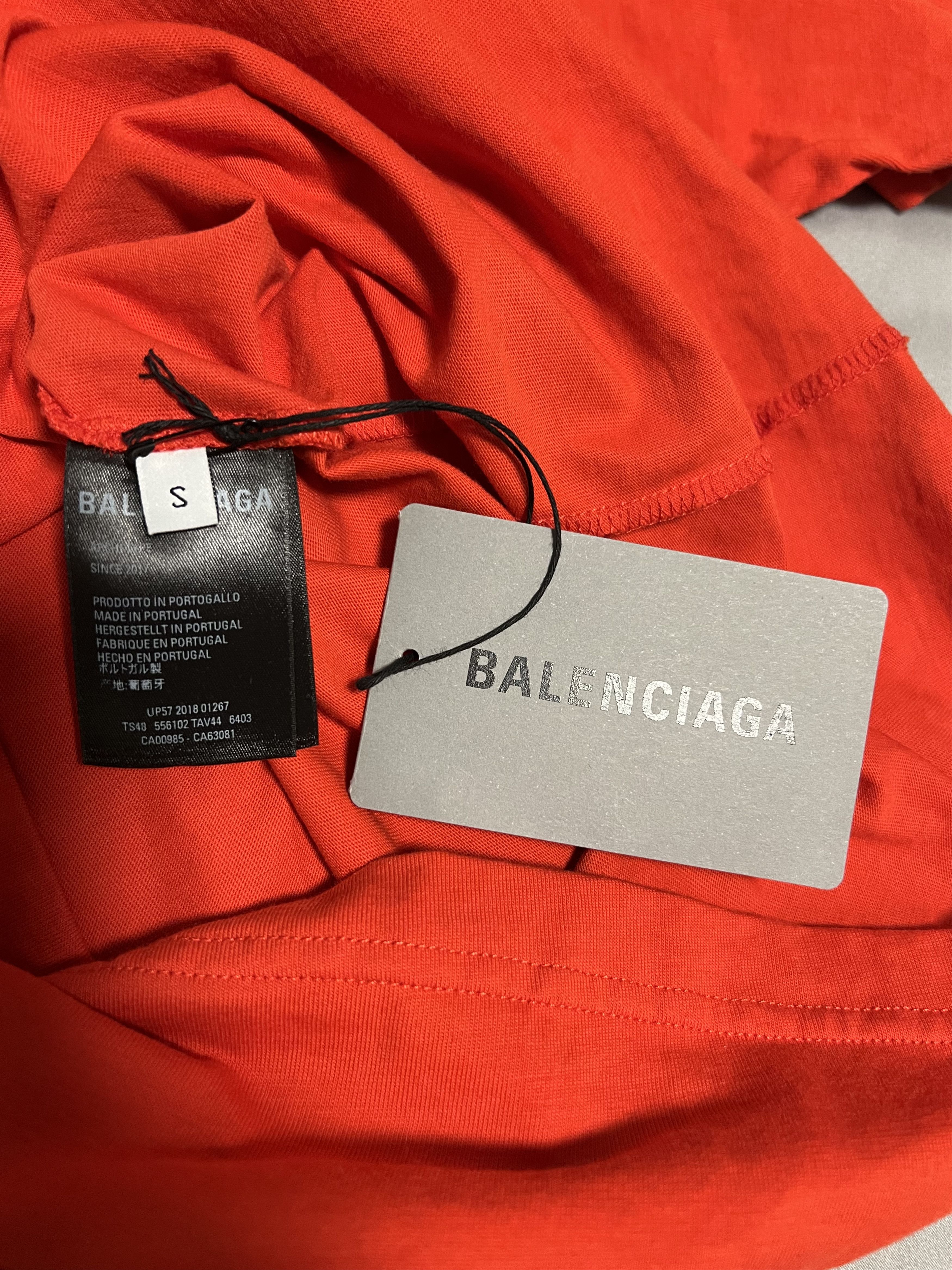 Balenciaga Balenciaga Red Political Logo Campaign Oversized T-shirt Size US S / EU 44-46 / 1 - 6 Thumbnail