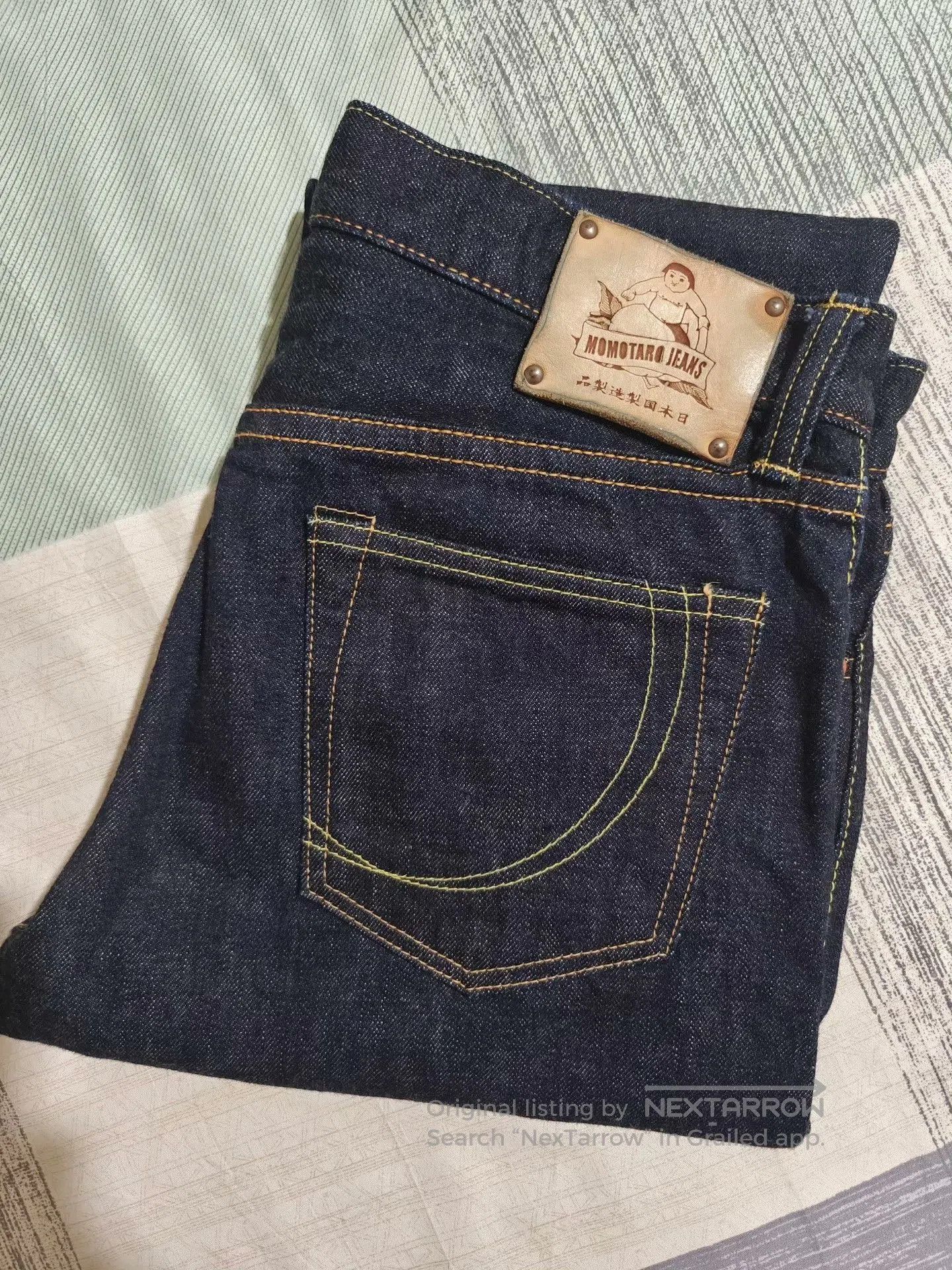 Momotaro Jeans Momotaro Jeans 14.7oz Slim Tapered Zipper. Size US 31 - 1 Thumbnail