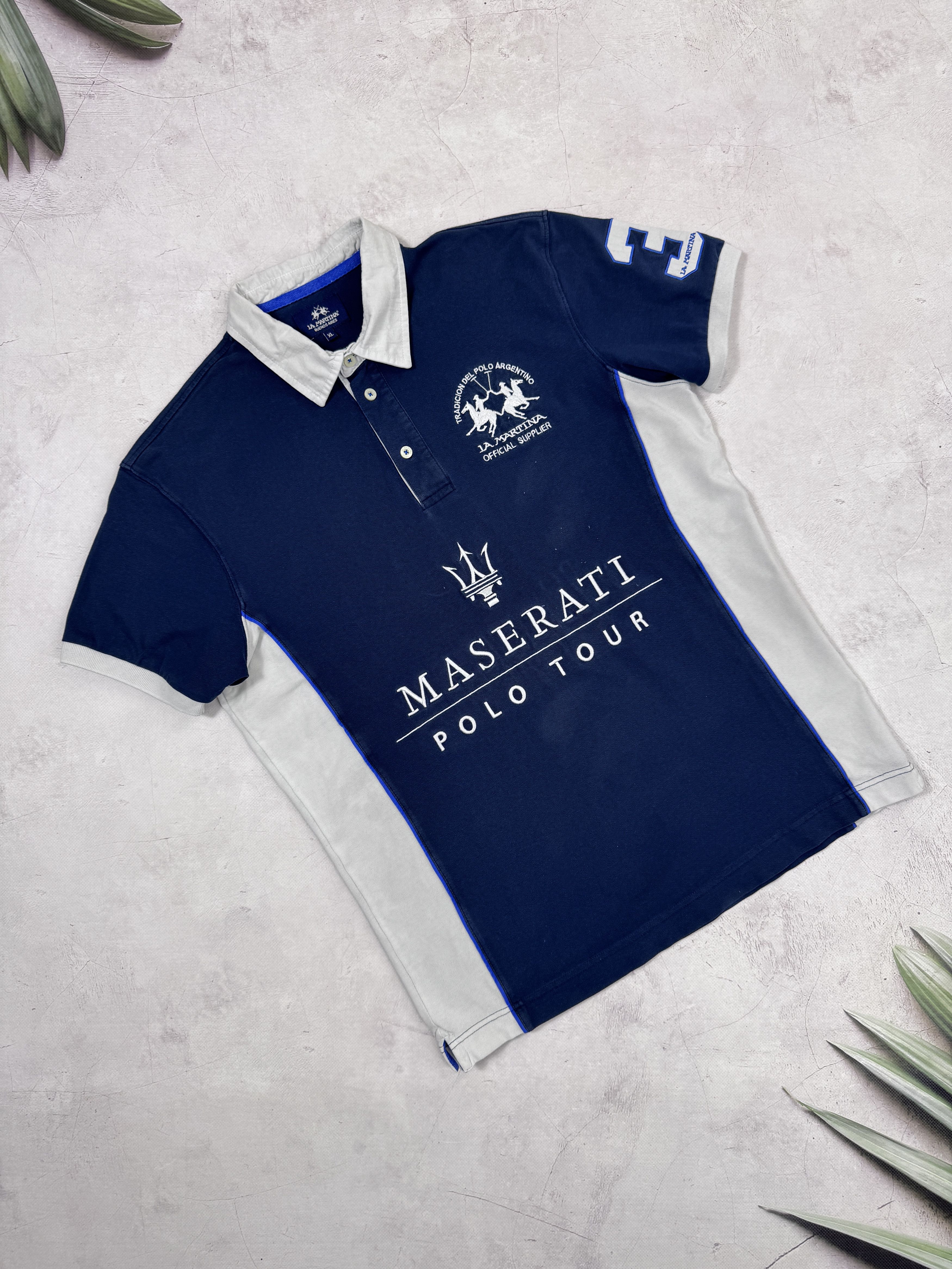 La Martina La Martina Polo Team T-Shirt #3 MASERATI x2 pieces Size US M / EU 48-50 / 2 - 14 Thumbnail