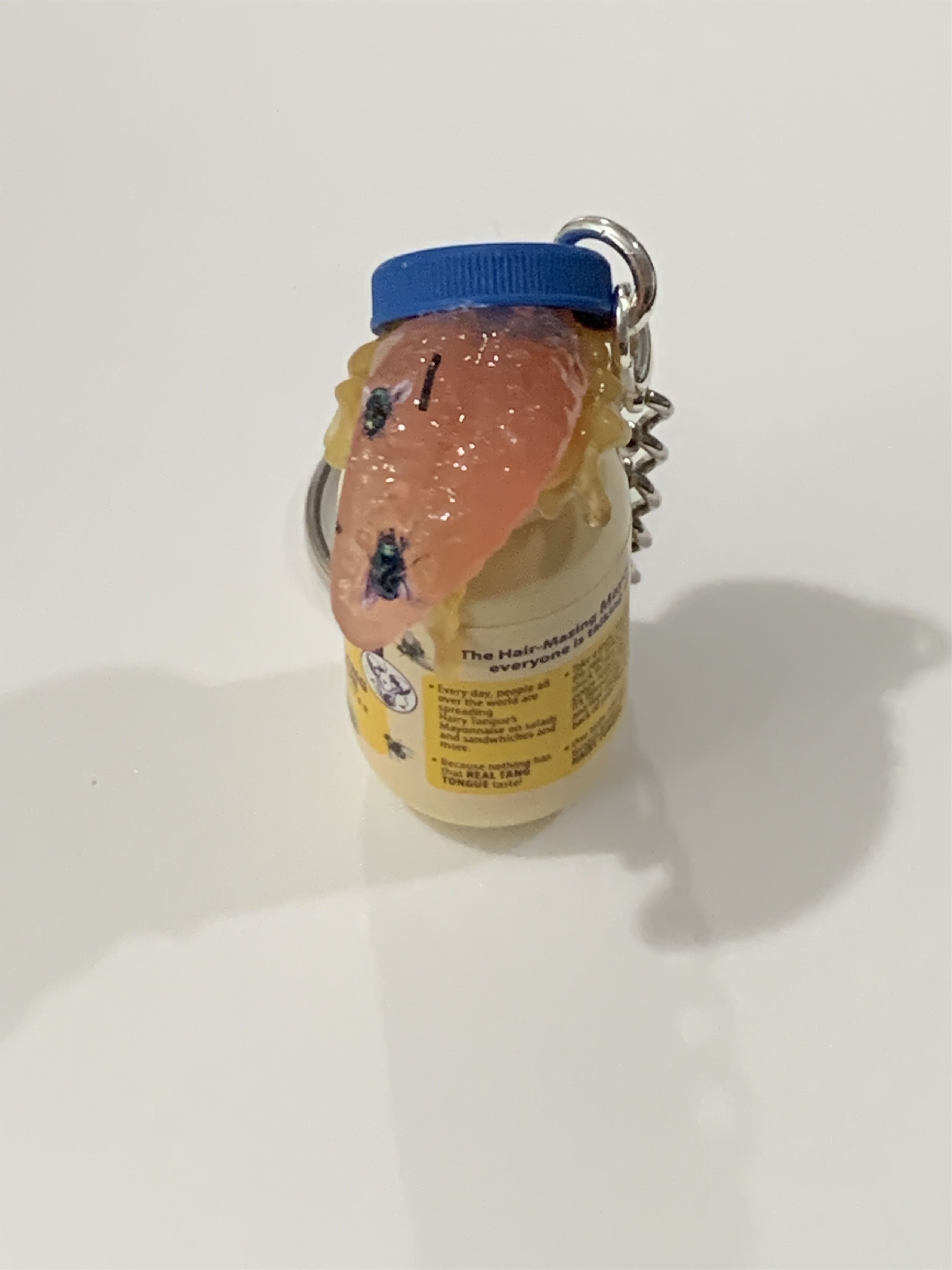 Other Gross Minis S2 Keychain - Hairy Tongue's Mayo Size ONE SIZE - 3 Thumbnail