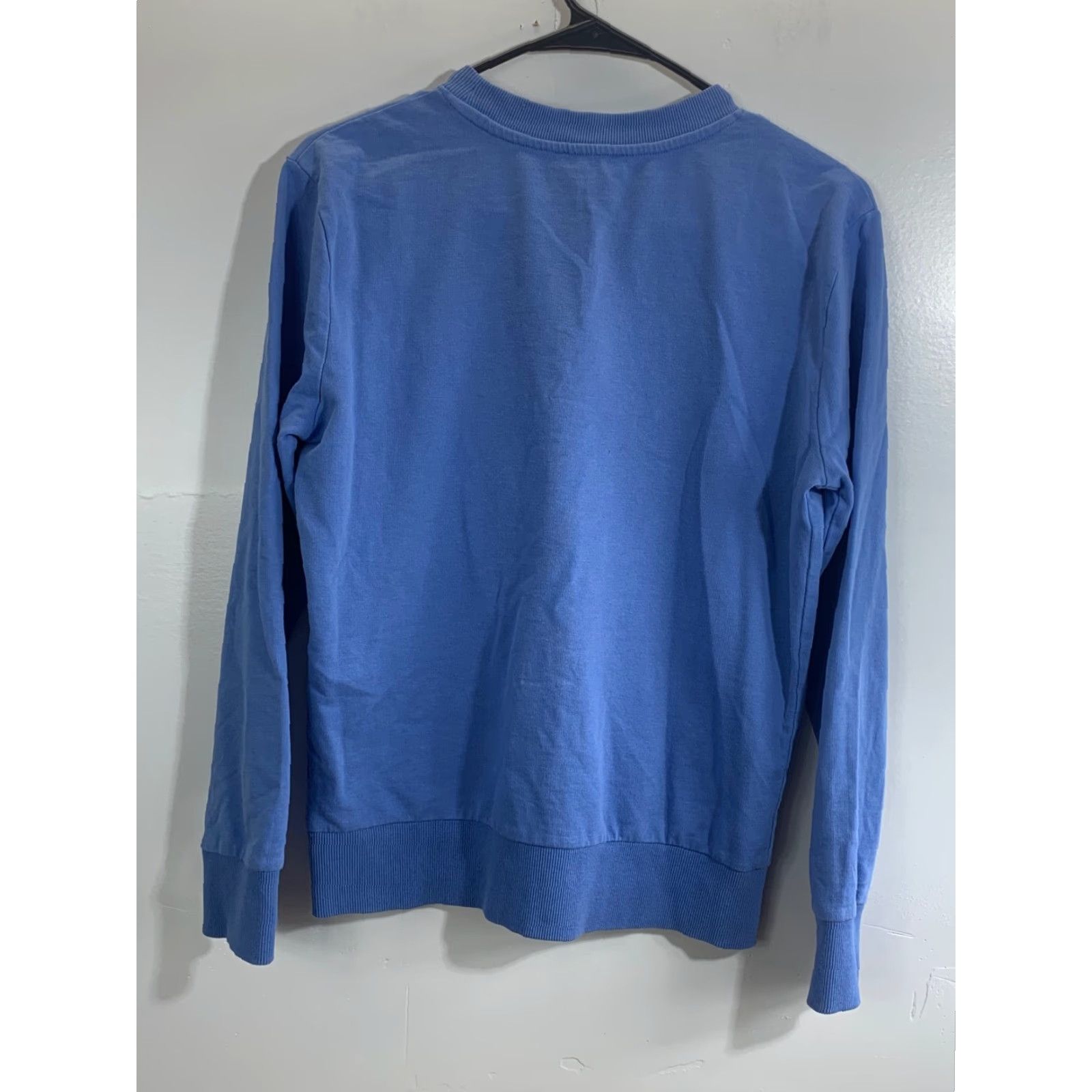 Vintage VINTAGE InCity Sweater Mens Crew Neck Long Sleeve Blue 90s Embroidered Cotton Size L Regular Size US L / EU 52-54 / 3 - 3 Thumbnail