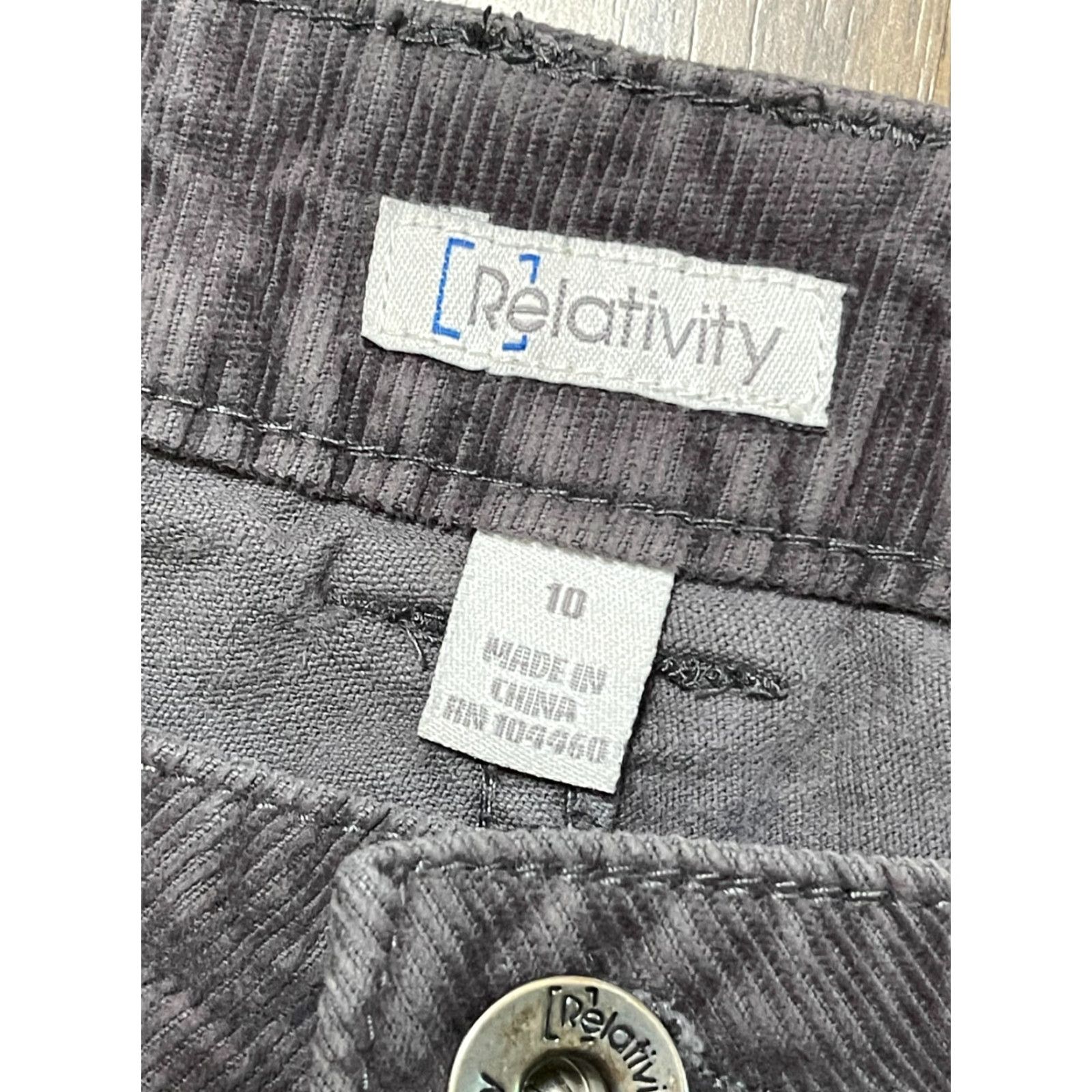 Vintage Relativity Jeans Women's 10 Gray Denim Bootcut Pockets Jeans Size 32" / US 10 / IT 46 - 5 Thumbnail