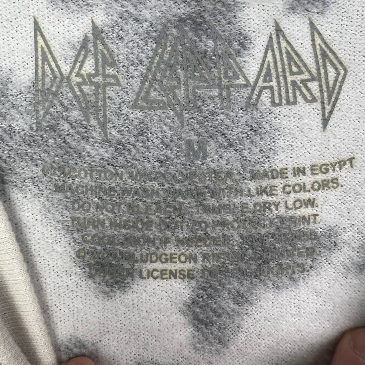Def Leppard Def Leppard Sweatshirt Women Medium Gray White Tie Dye M Size M / US 6-8 / IT 42-44 - 5 Thumbnail