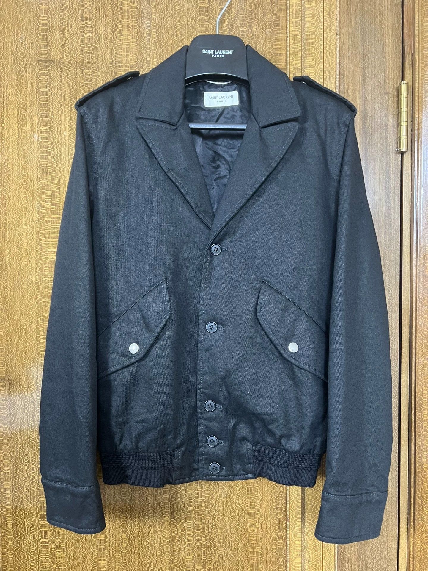 Saint Laurent Paris Saint Laurent Paris Bomber Jacket Size US S / EU 44-46 / 1 - 1 Thumbnail