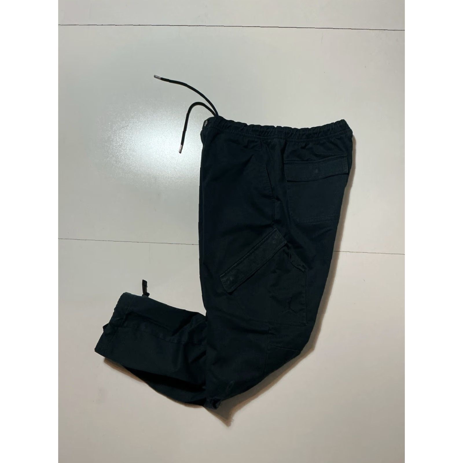 Jordan Brand VINTAGE Air Jordan Nike Essential Chicago Black Cargo Utility Trouser Pants Mens L Size US 33 - 6 Thumbnail