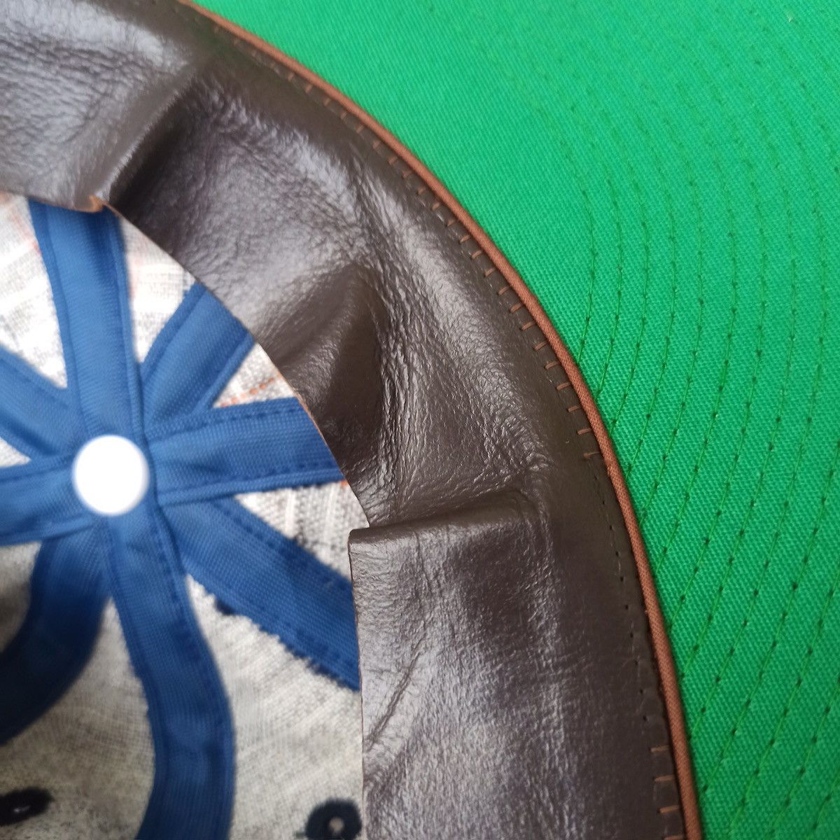 Asics × Hat Club × Vintage Sick.. initial M fitted hat with leather inner Size ONE SIZE - 14 Thumbnail