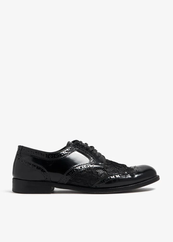 Dolce & Gabbana o1y0925 Laced Shoes in Black Size US 4 / IT 34 - 1 Thumbnail