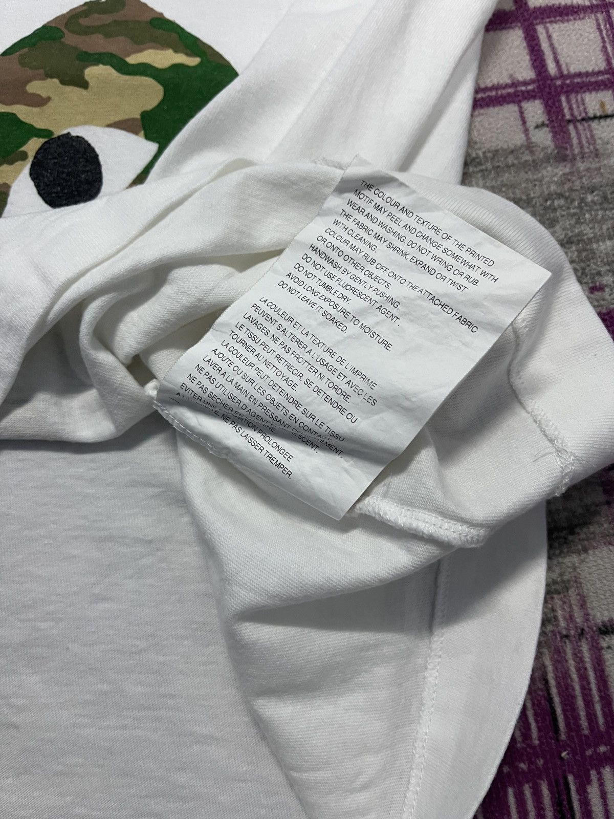 Comme des Garcons VINTAGE PLAY COMME DES GARCONS TEE VERY RARE Size US L / EU 52-54 / 3 - 9 Thumbnail
