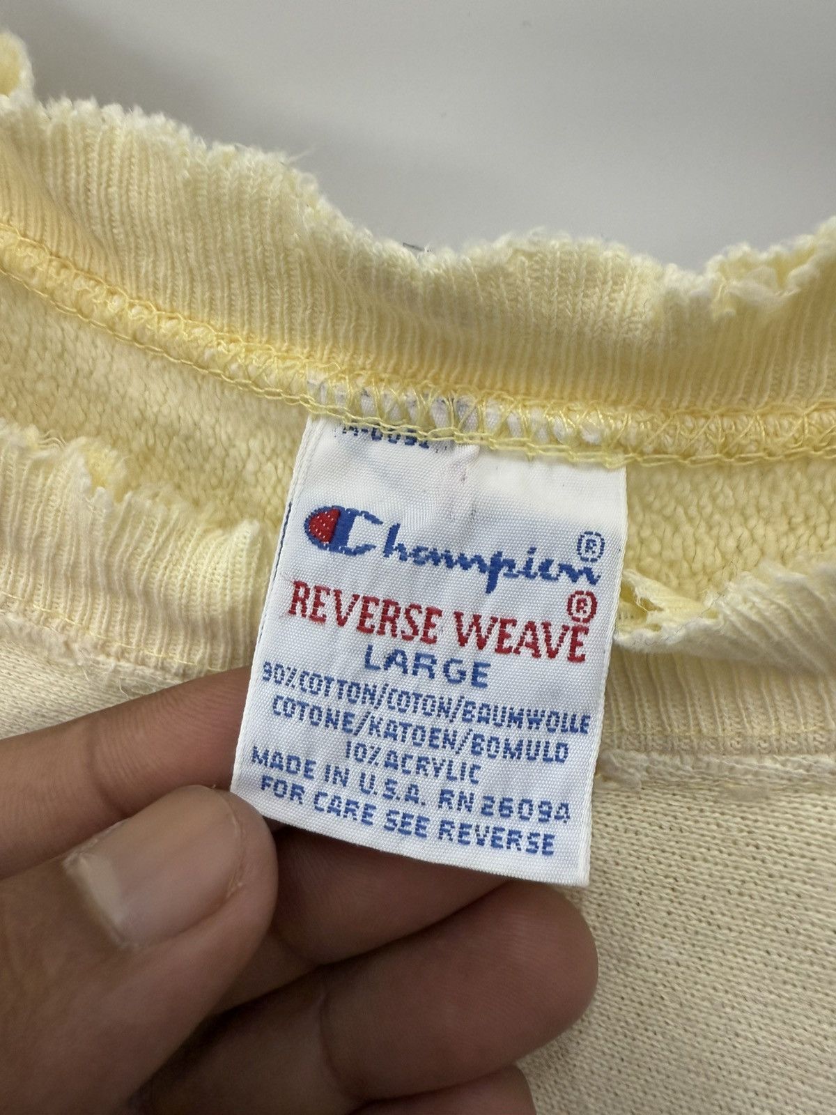 Vintage 🔥 Distressed 90's Champion Reverse Weave Univ. of ST.Thomas Size US M / EU 48-50 / 2 - 8 Thumbnail
