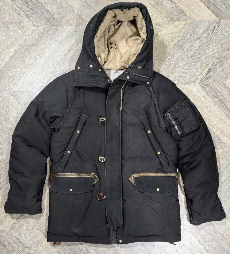 Visvim VSVIM 15AW VALDEZ COAT First Generation Heavy Mud Dyed Wolf ...