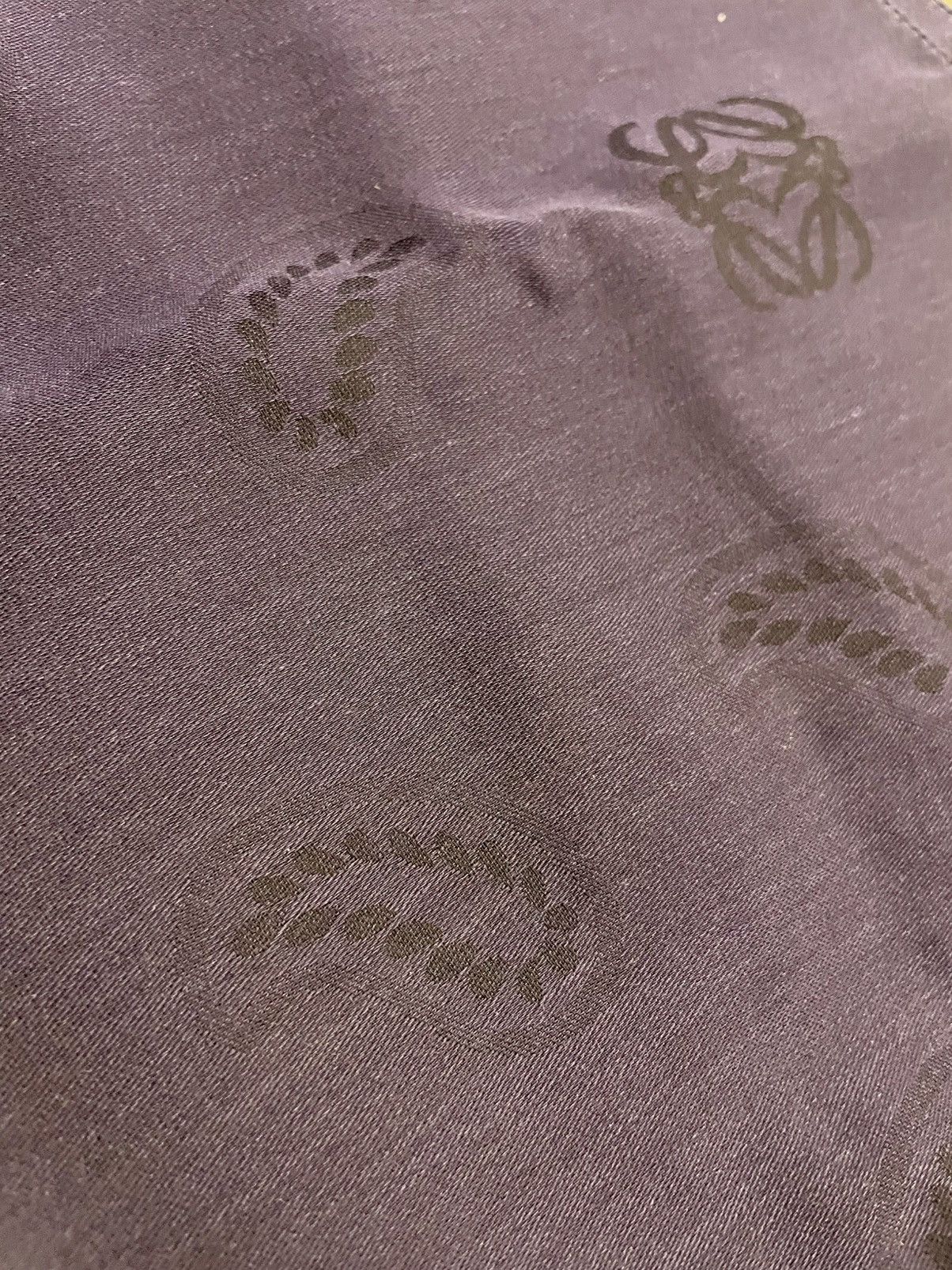 Loewe Loewe navy blue scarf Size ONE SIZE - 3 Thumbnail
