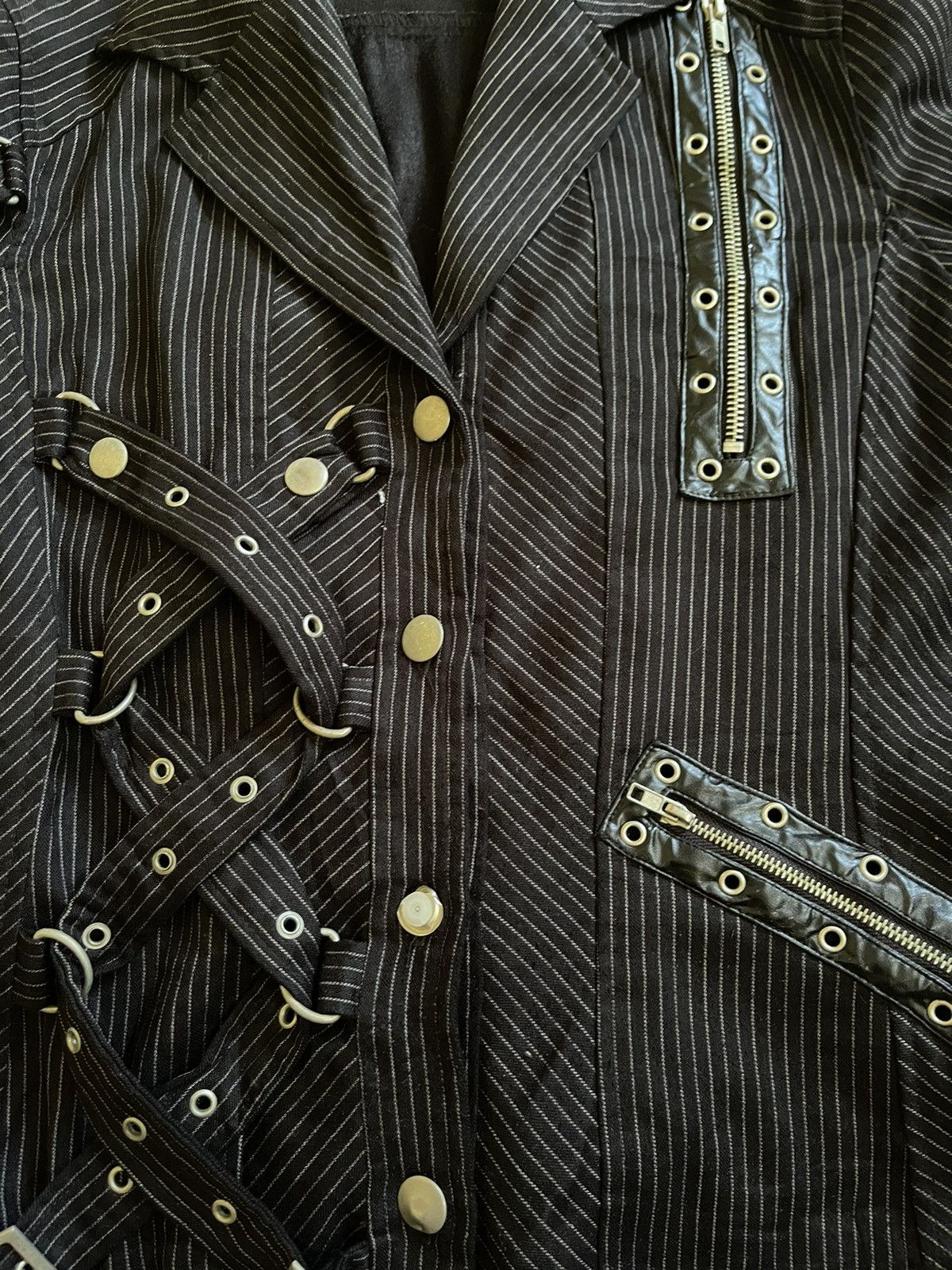 If Six Was Nine × Le Grande Bleu (L.G.B.) × Seditionaries Body Line Seditionaries Punk Bondage Jacket Size US S / EU 44-46 / 1 - 8 Thumbnail