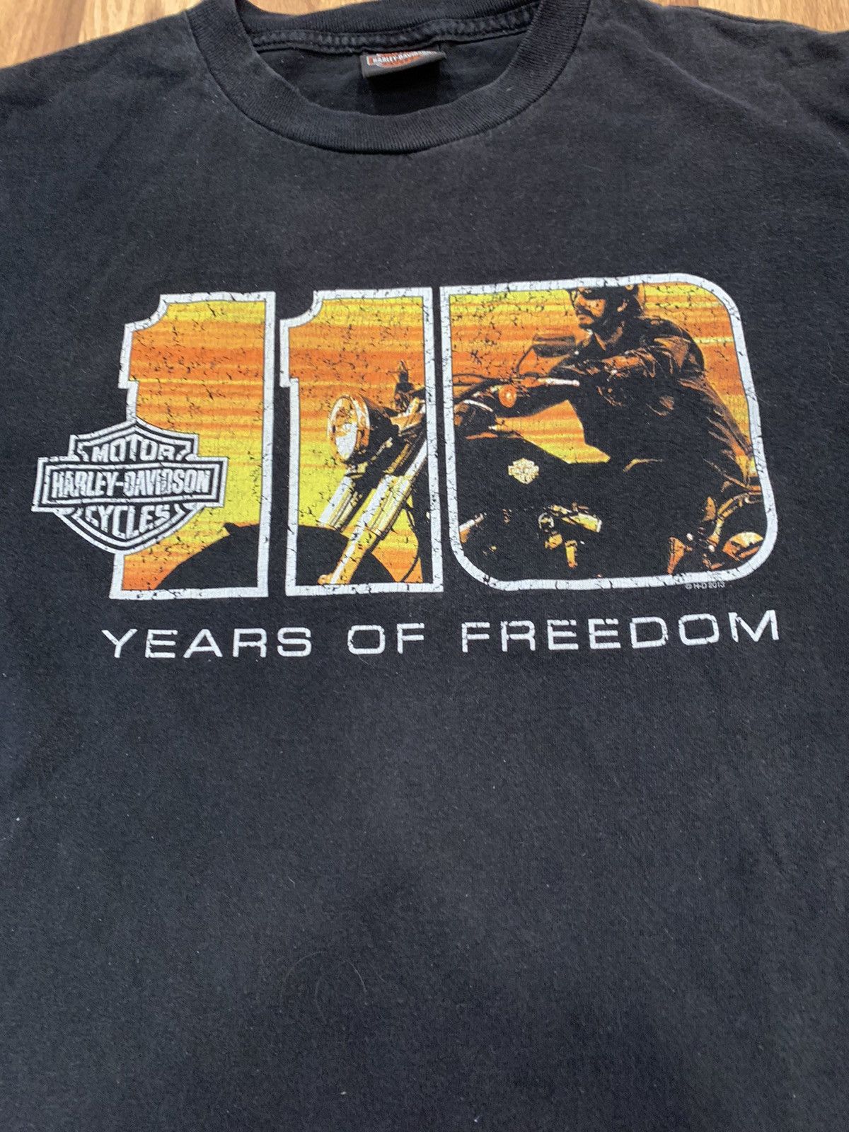 Harley Davidson × Vintage Harley Davidson 110 Year Anniversary Shirt Size US M / EU 48-50 / 2 - 2 Thumbnail