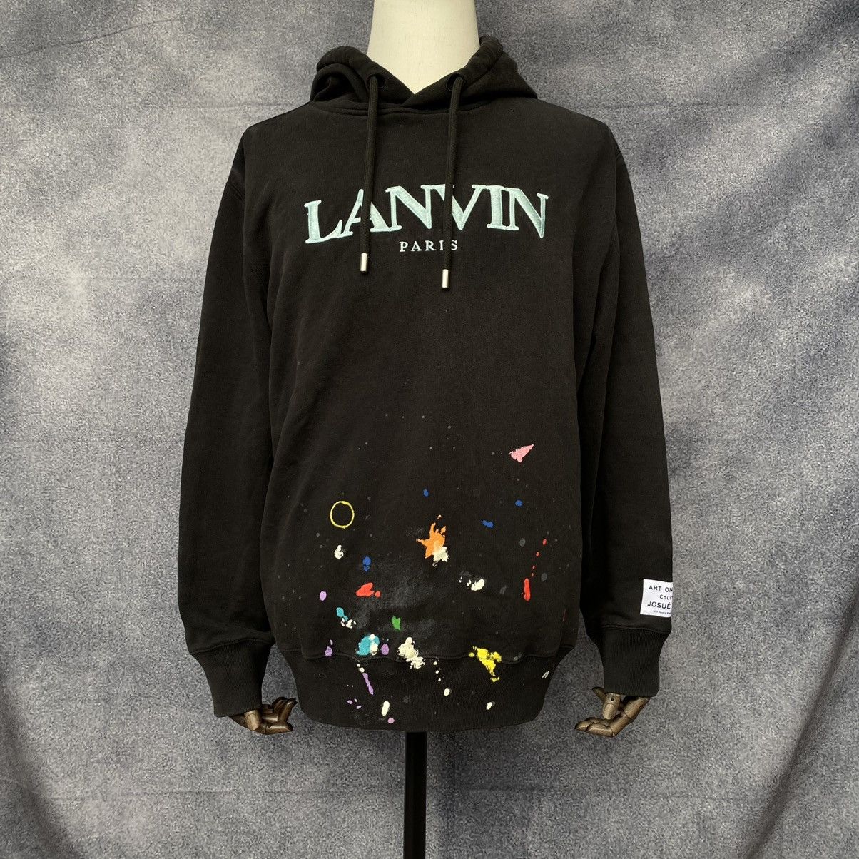 Gallery Dept. × Lanvin Gallery Dept. x Lanvin Paint Splatter Hoodie Size US XXL / EU 58 / 5 - 1 Thumbnail