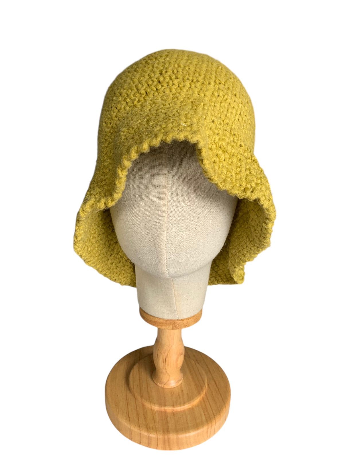 Japanese Brand × Kapital × Vintage Hippies style Knitted Crochet Bucket Hats Size ONE SIZE - 3 Thumbnail