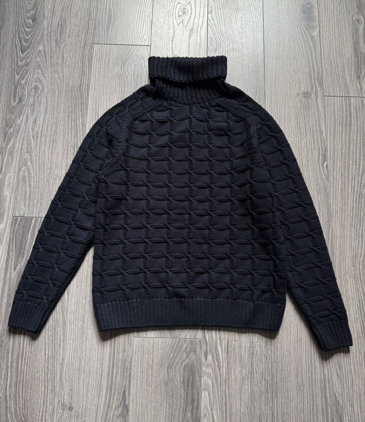 Zanone Zanone Slowear cable-knit turtleneck sweater RRP €478 Size US S / EU 44-46 / 1 - 8 Thumbnail