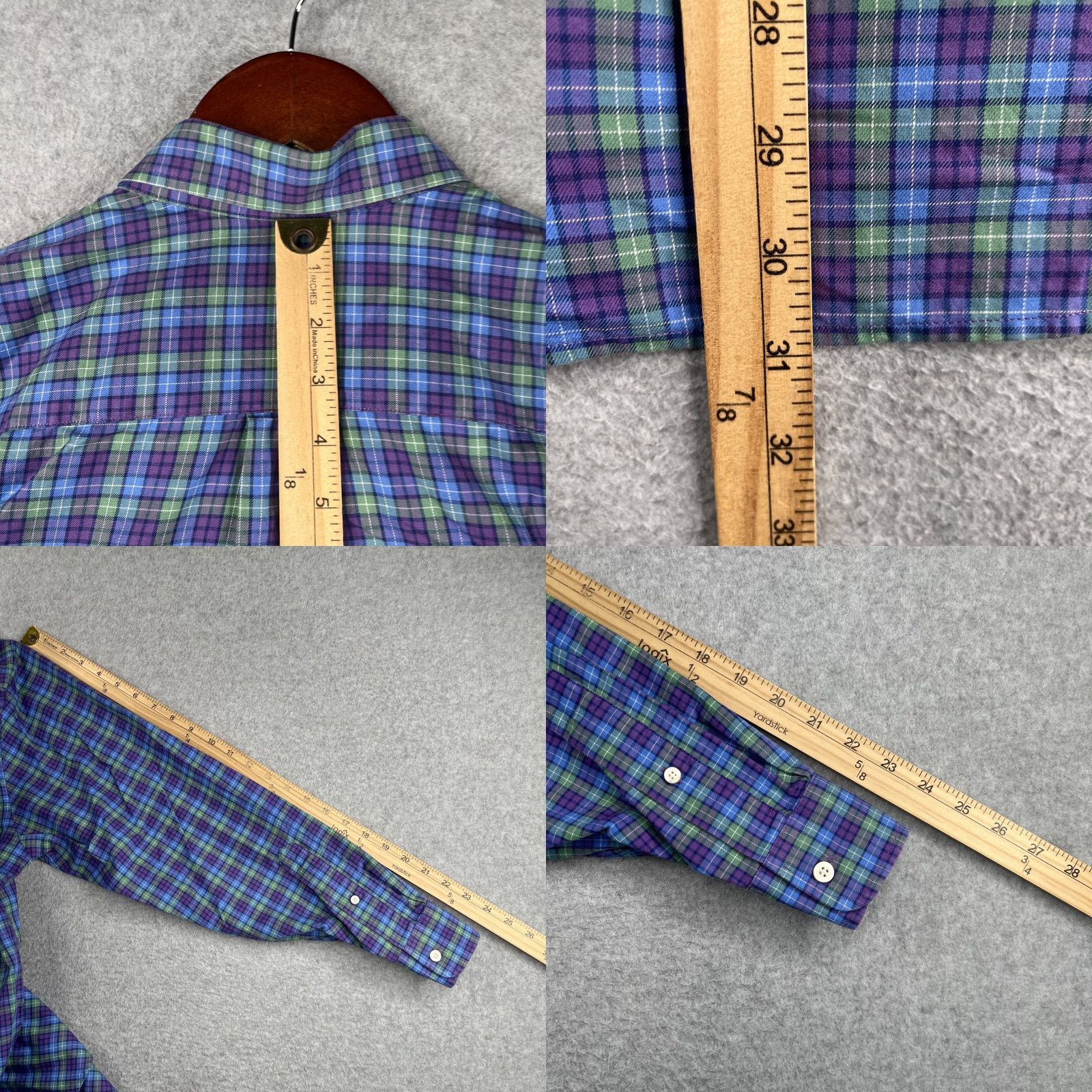 Vineyard Vines Vineyard Vines Whale Shirt Mens Long Sleeve Button-Up Collared Multicolor Tattersall Check Casual Classic Fit M Size US M / EU 48-50 / 2 - 8 Thumbnail