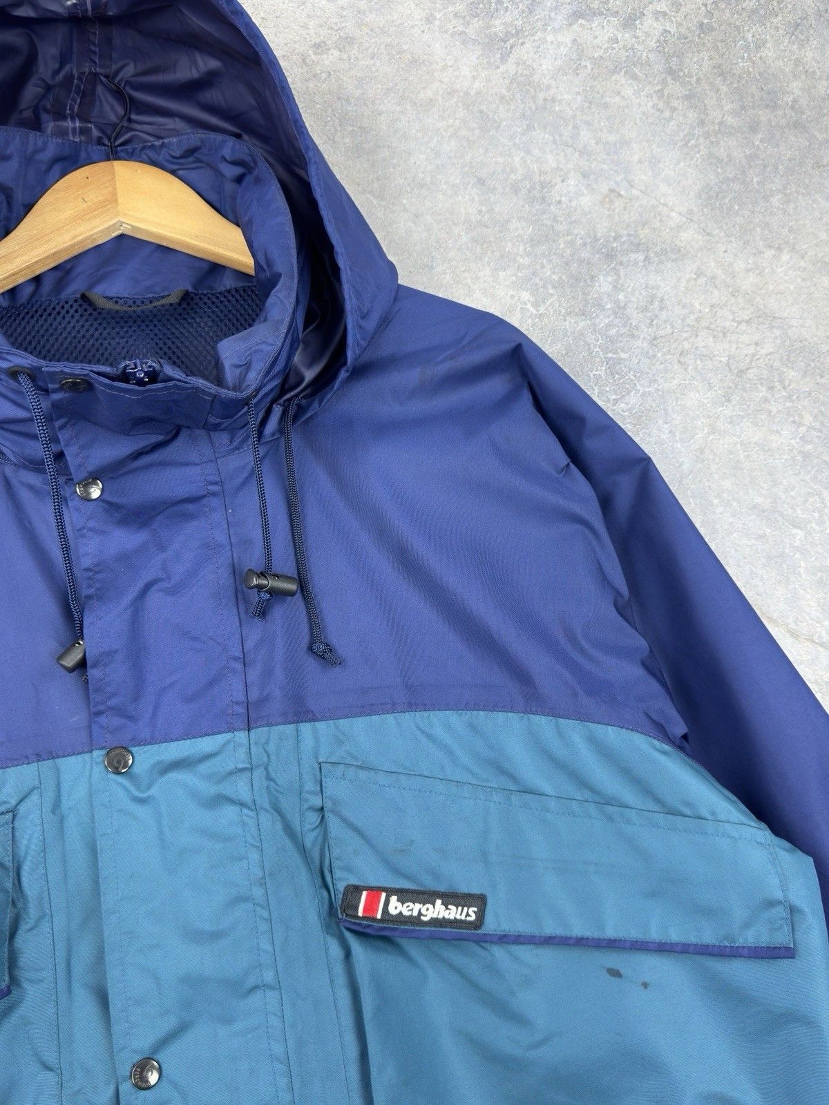 Berghaus Vintage Berghaus Aquafoil Outdoor Membrane Jacket Size US L / EU 52-54 / 3 - 3 Thumbnail