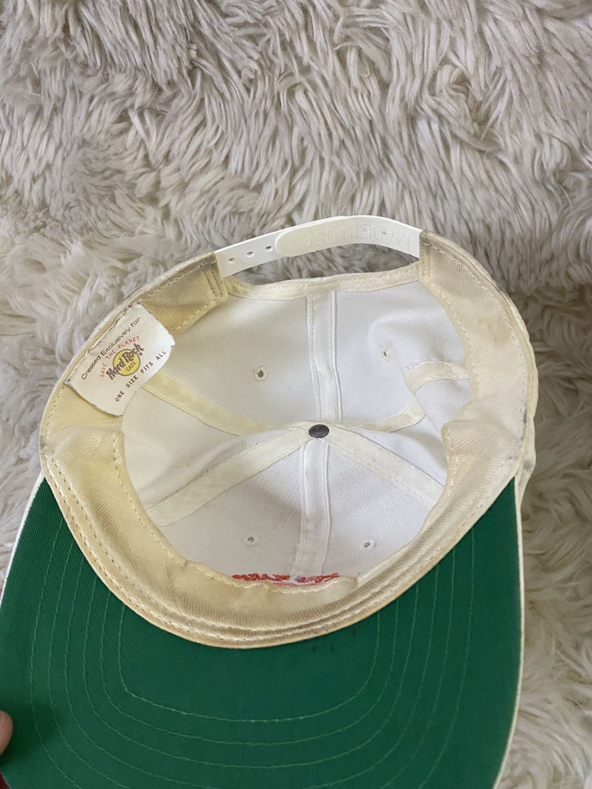 Hard Rock Cafe Vintage Hard Rock Cafe Save The Planet Los Angeles 90’s Hat Size ONE SIZE - 4 Thumbnail