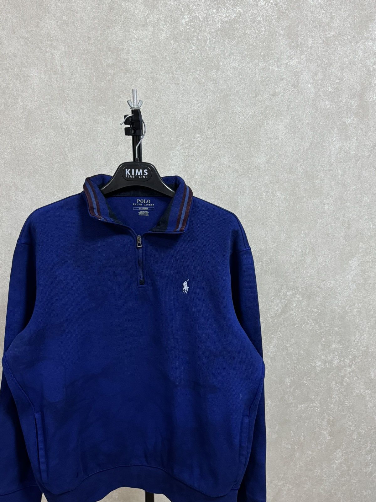 Polo Ralph Lauren Polo Ralph Lauren Classic Tie day 1/3 zip sweater sweathsirt Size US M / EU 48-50 / 2 - 2 Thumbnail