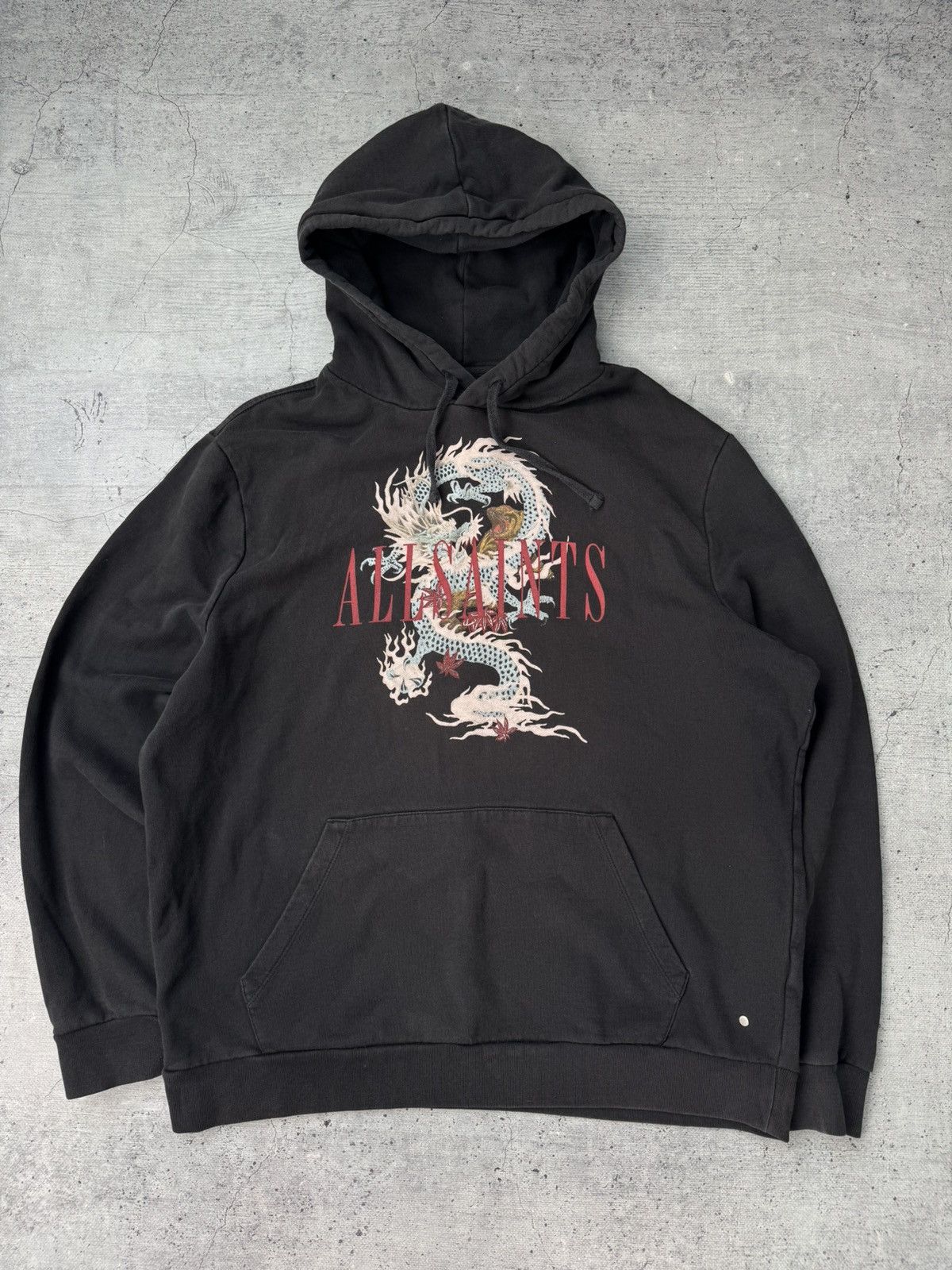 Allsaints Designer Allsaint dragon hoodie oversized Size M Size US M / EU 48-50 / 2 - 1 Thumbnail