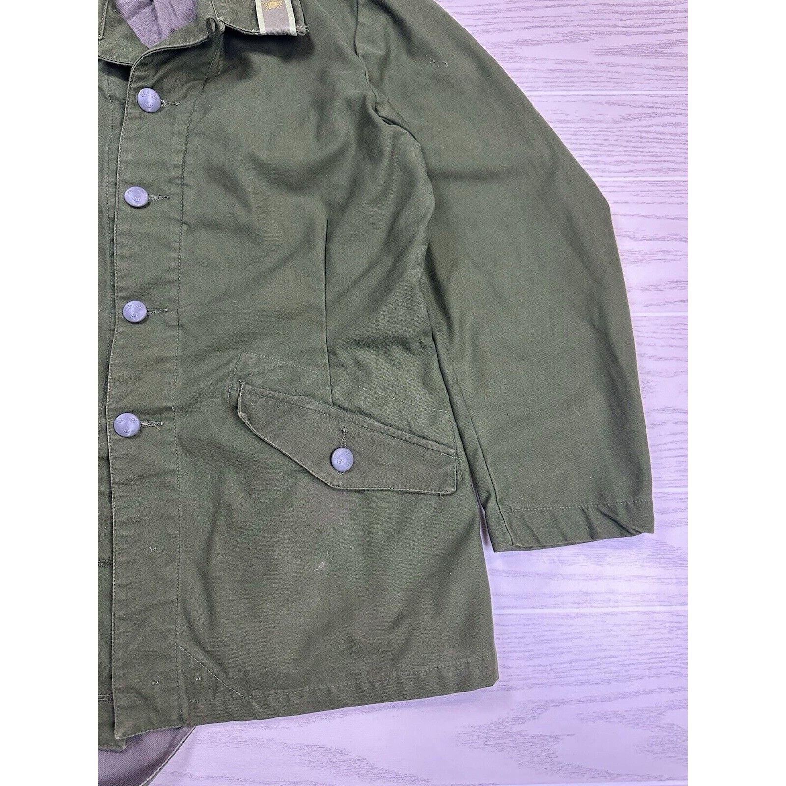 Vintage Vintage 70s M59 Swedish C50 Jacket Size US L / EU 52-54 / 3 - 4 Thumbnail