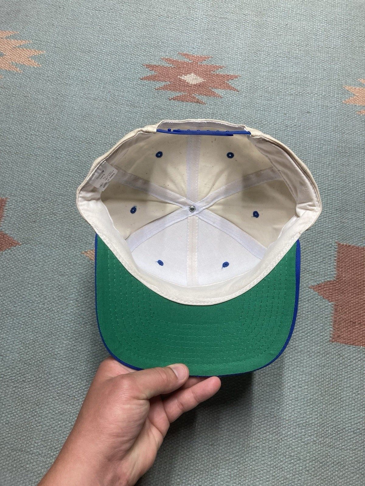 Vintage SnapBack hat dresser industries Michigan blue logo Size ONE SIZE - 6 Thumbnail