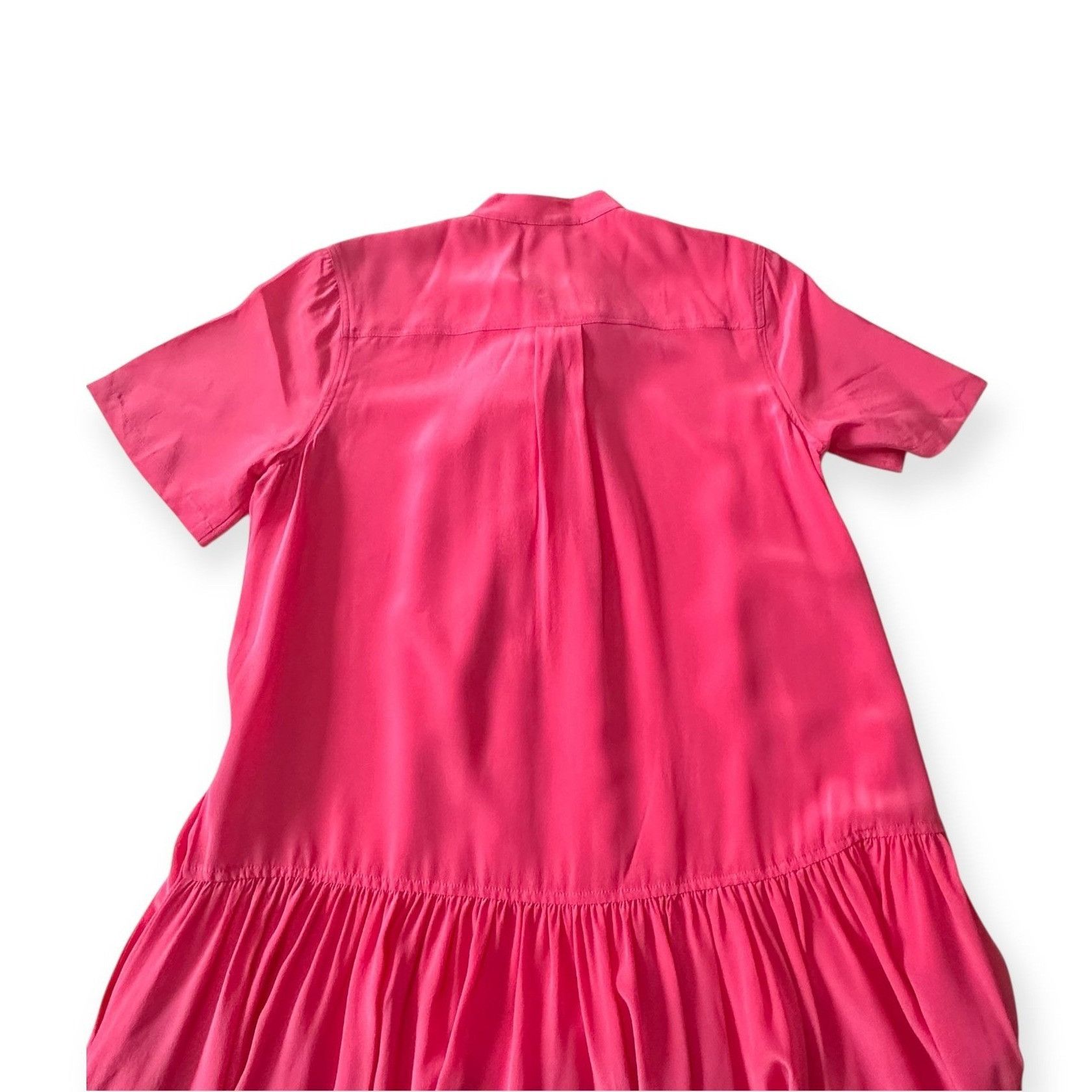 Ulla Johnson ULLA JOHNSON Adalyn Silk Mini Dress, Pink, Size 4, New with Size S / US 4 / IT 40 - 11 Thumbnail
