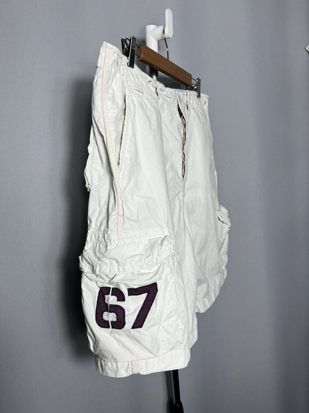 Polo Ralph Lauren Polo Ralph Lauren cargo shorts #67 white mens snap button Size US 36 / EU 52 - 8 Thumbnail