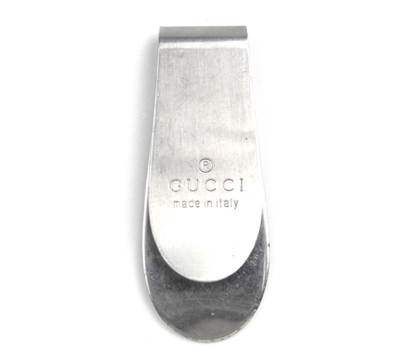 Vintage Vintage Gucci Silver-Tone Money Clip Size ONE SIZE - 1 Thumbnail