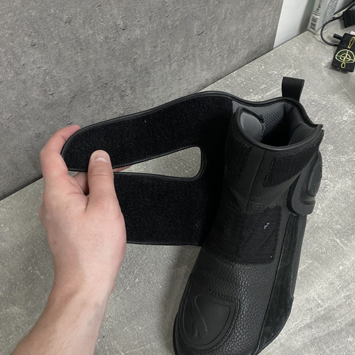 Puma Vintage Puma Leather Motorcycle Bike Boots Black Shoes High Size US 11.5 / EU 44-45 - 14 Thumbnail