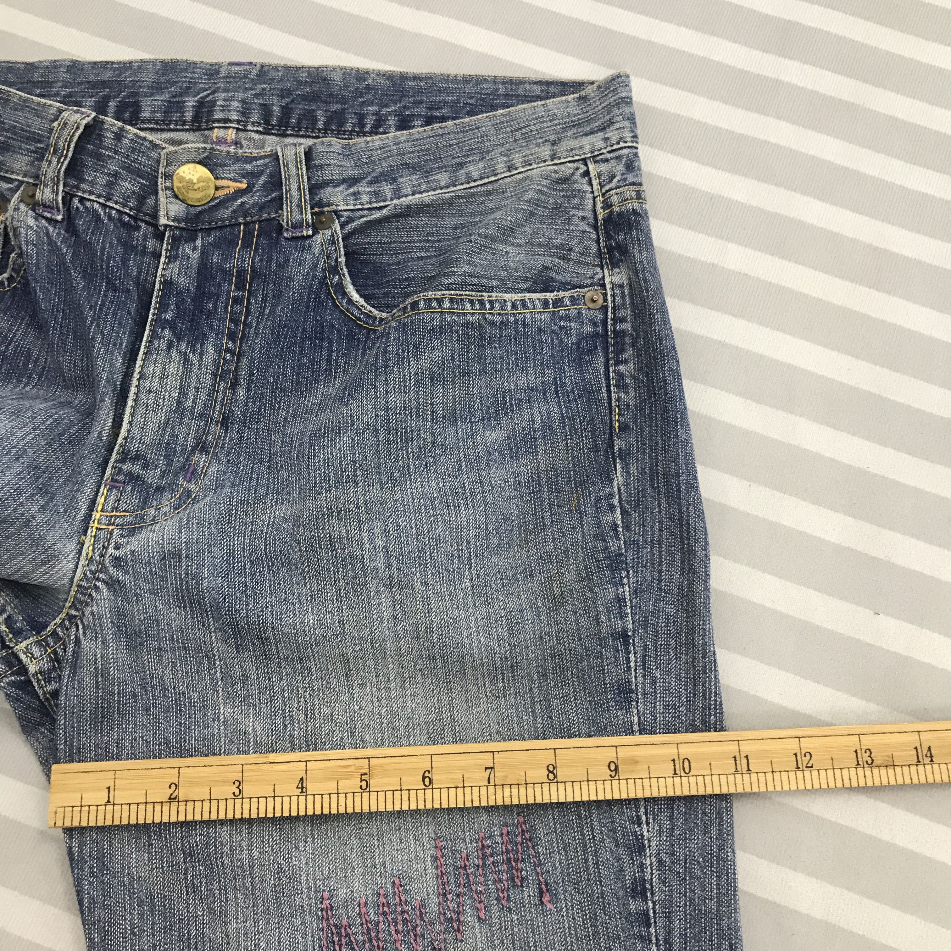 Takeo Kikuchi × Vintage Vintage Takeo Kikuchi Ripped Distressed Denim jeans pants Size US 32 / EU 48 - 9 Thumbnail