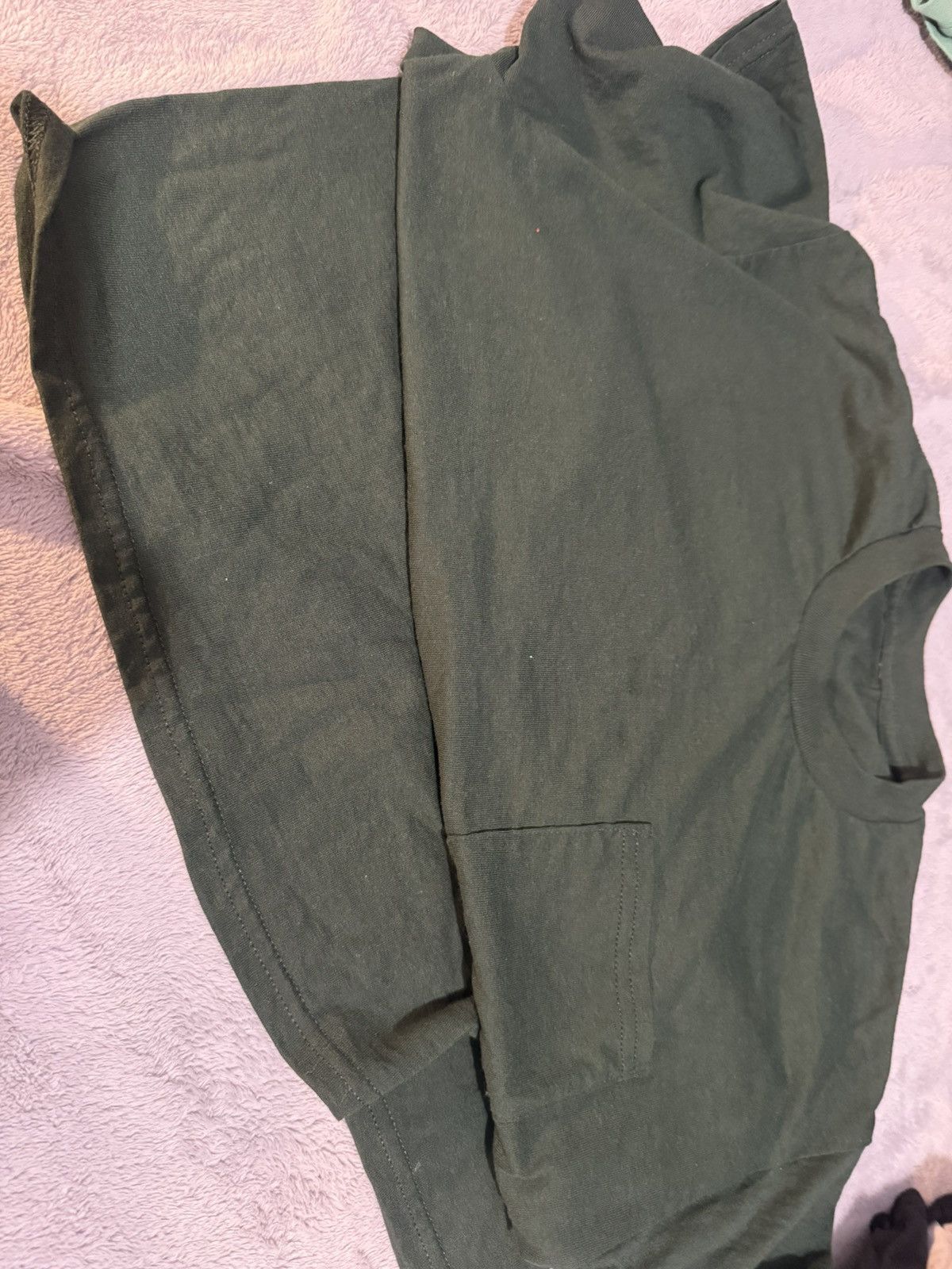 The North Face Dark green pocket stitch Northface tee Size US L / EU 52-54 / 3 - 7 Thumbnail