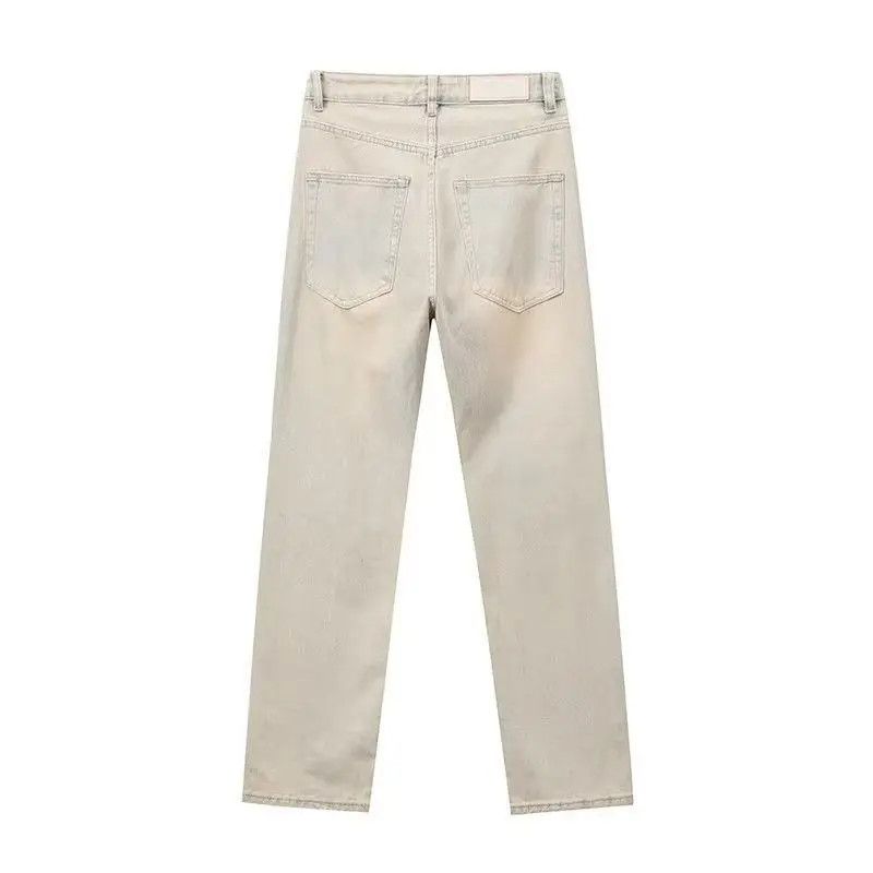 Japanese Brand Straight high street loose ripped jeans Size US 32 / EU 48 - 2 Thumbnail