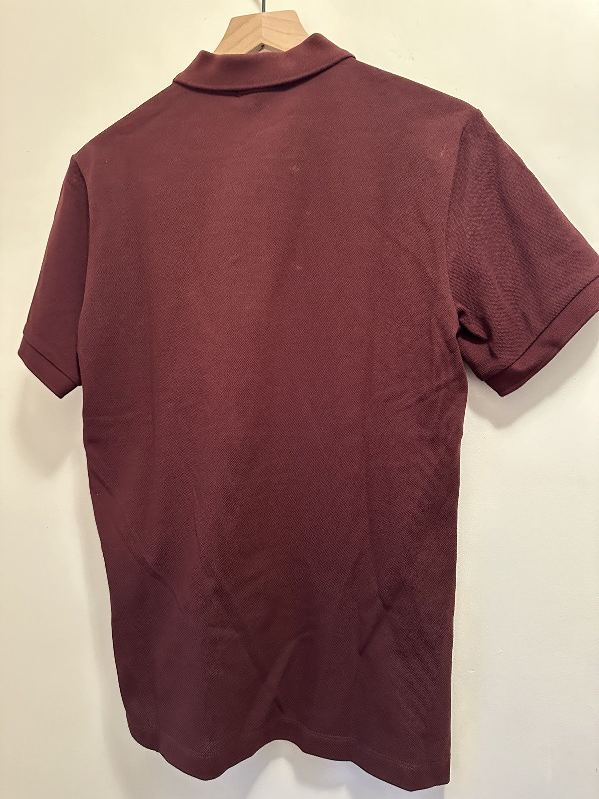 Burberry Burberry Brit Short-Sleeve Polo Maroon Size Medium Size US M / EU 48-50 / 2 - 7 Thumbnail