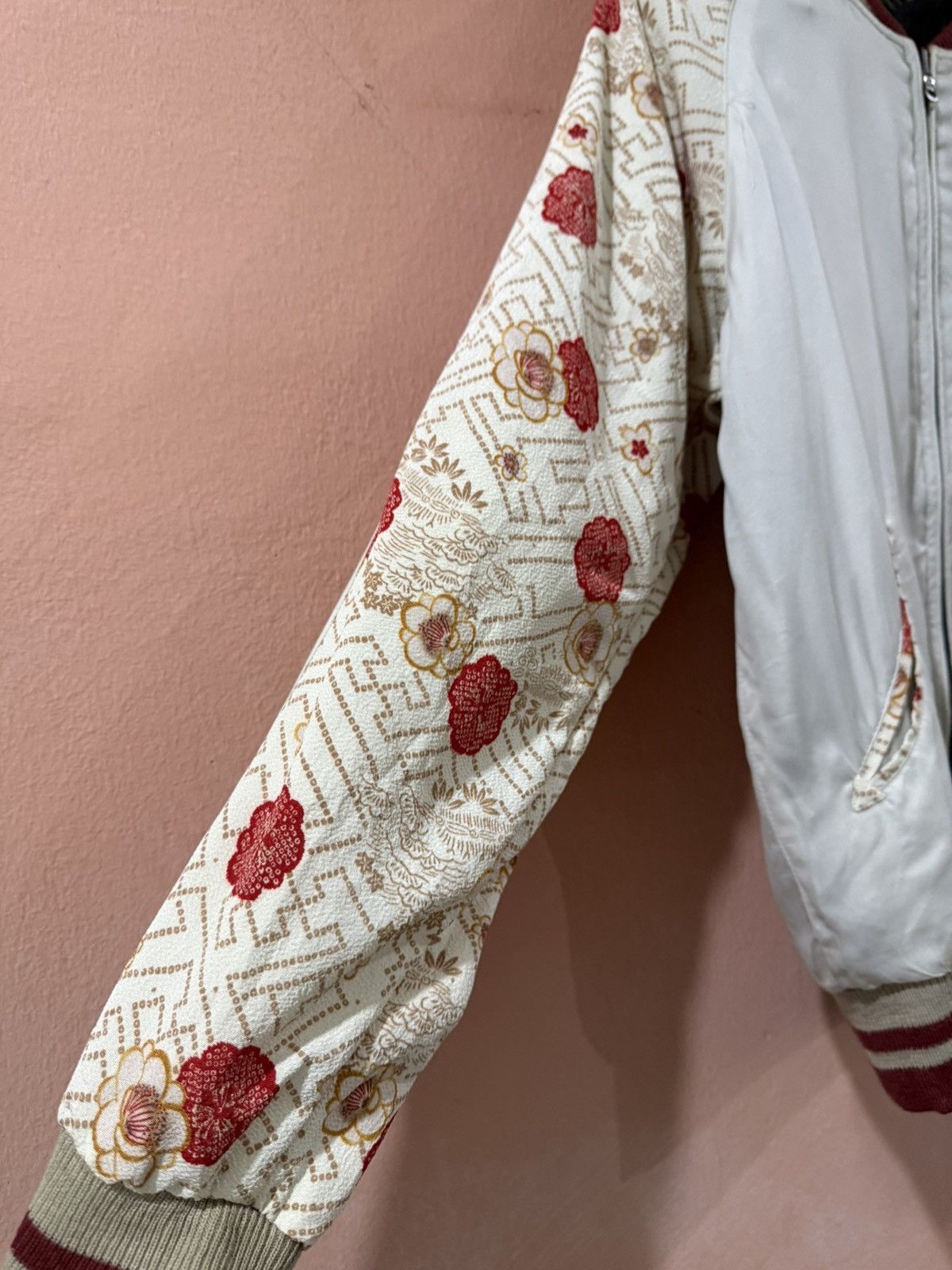 Japanese Brand Vintage Dorobo Nikki Kishimojin Reversible Sukajan Jacket Size US M / EU 48-50 / 2 - 10 Thumbnail